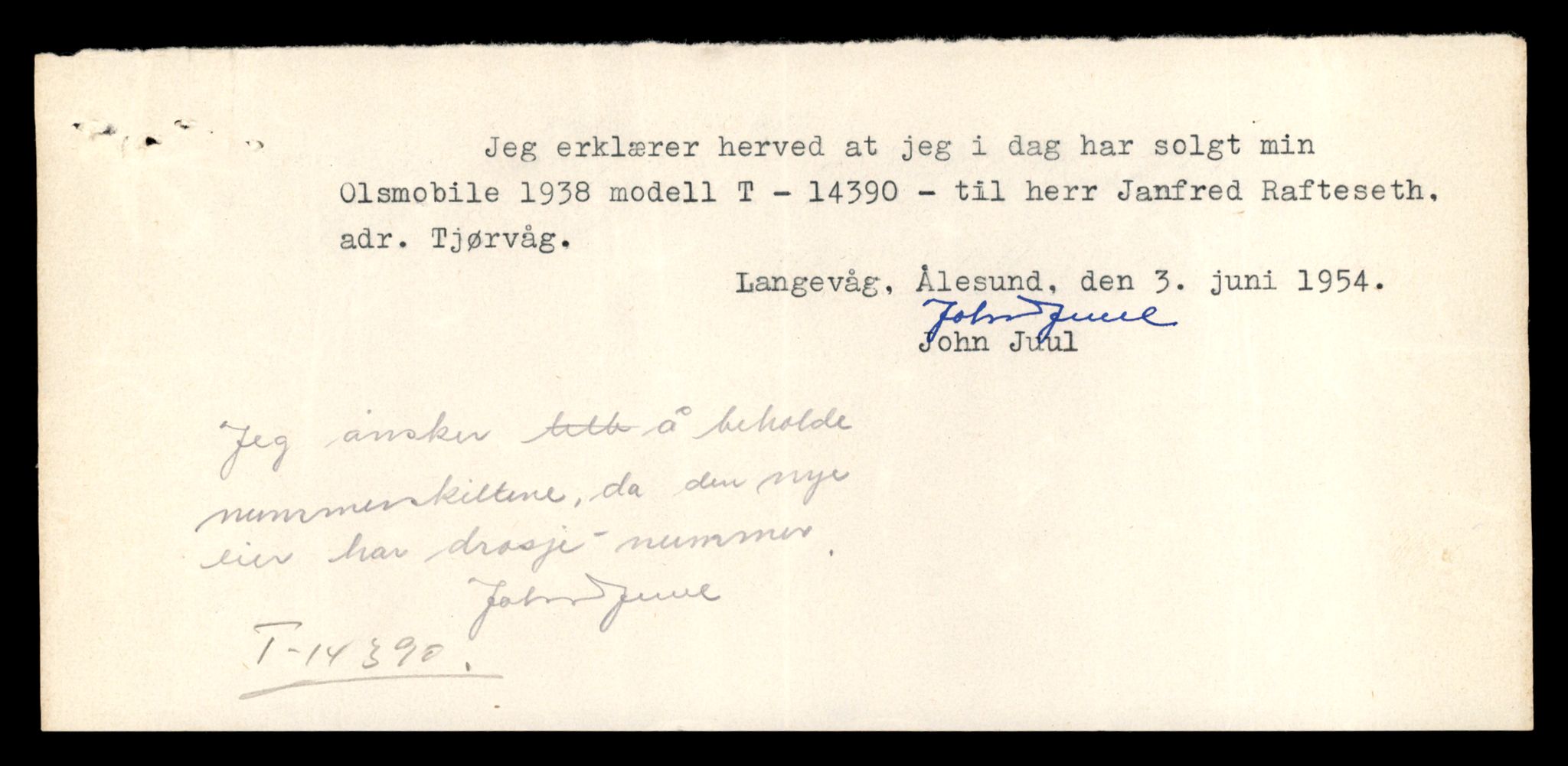 Møre og Romsdal vegkontor - Ålesund trafikkstasjon, AV/SAT-A-4099/F/Fe/L0048: Registreringskort for kjøretøy T 14721 - T 14863, 1927-1998, p. 1583