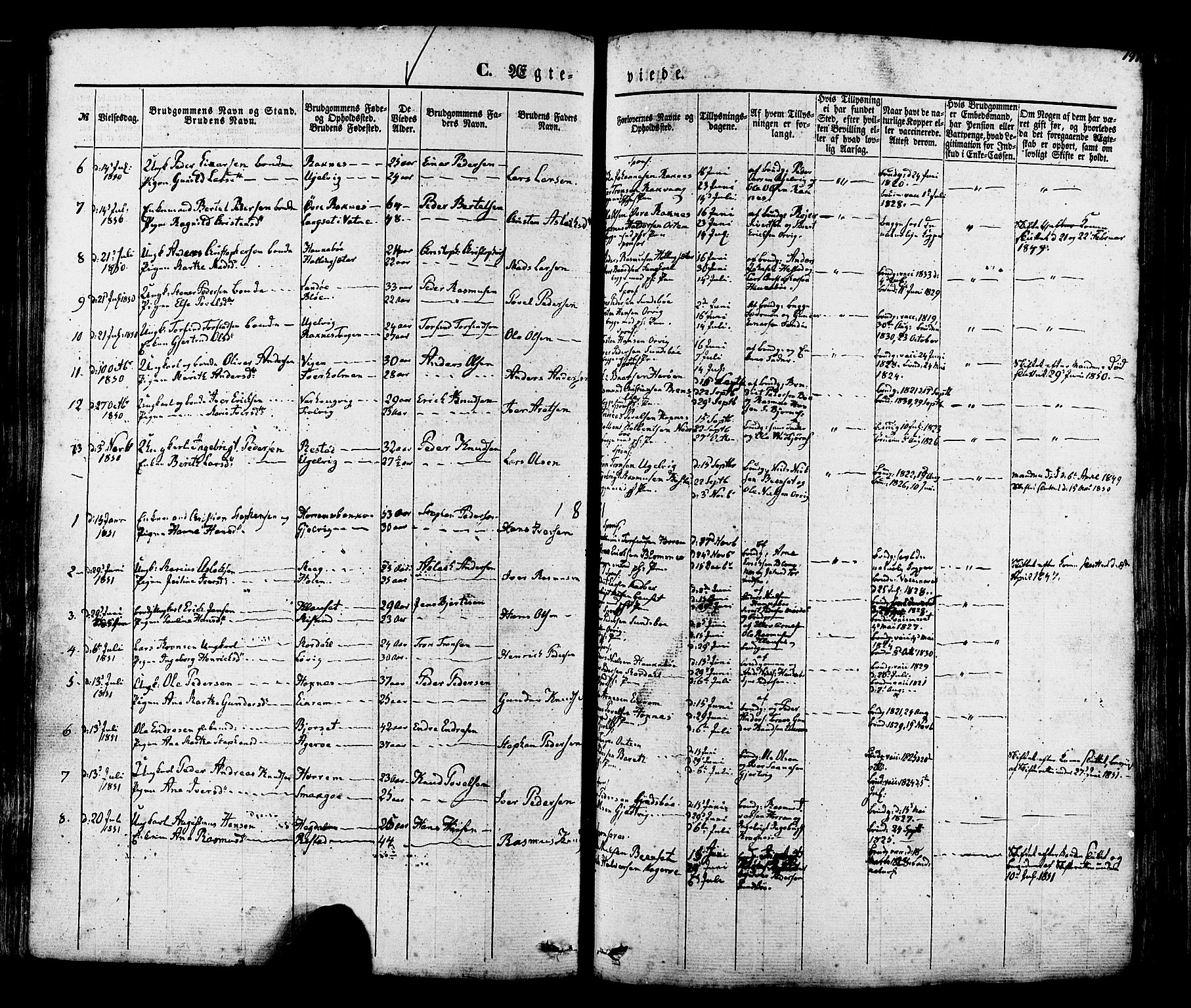 Ministerialprotokoller, klokkerbøker og fødselsregistre - Møre og Romsdal, SAT/A-1454/560/L0719: Parish register (official) no. 560A03, 1845-1872, p. 197