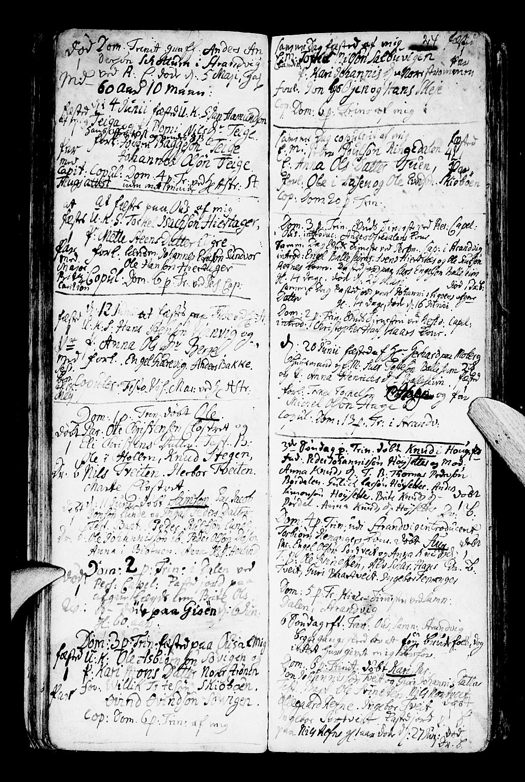 Os sokneprestembete, AV/SAB-A-99929: Parish register (official) no. A 9, 1766-1779, p. 24