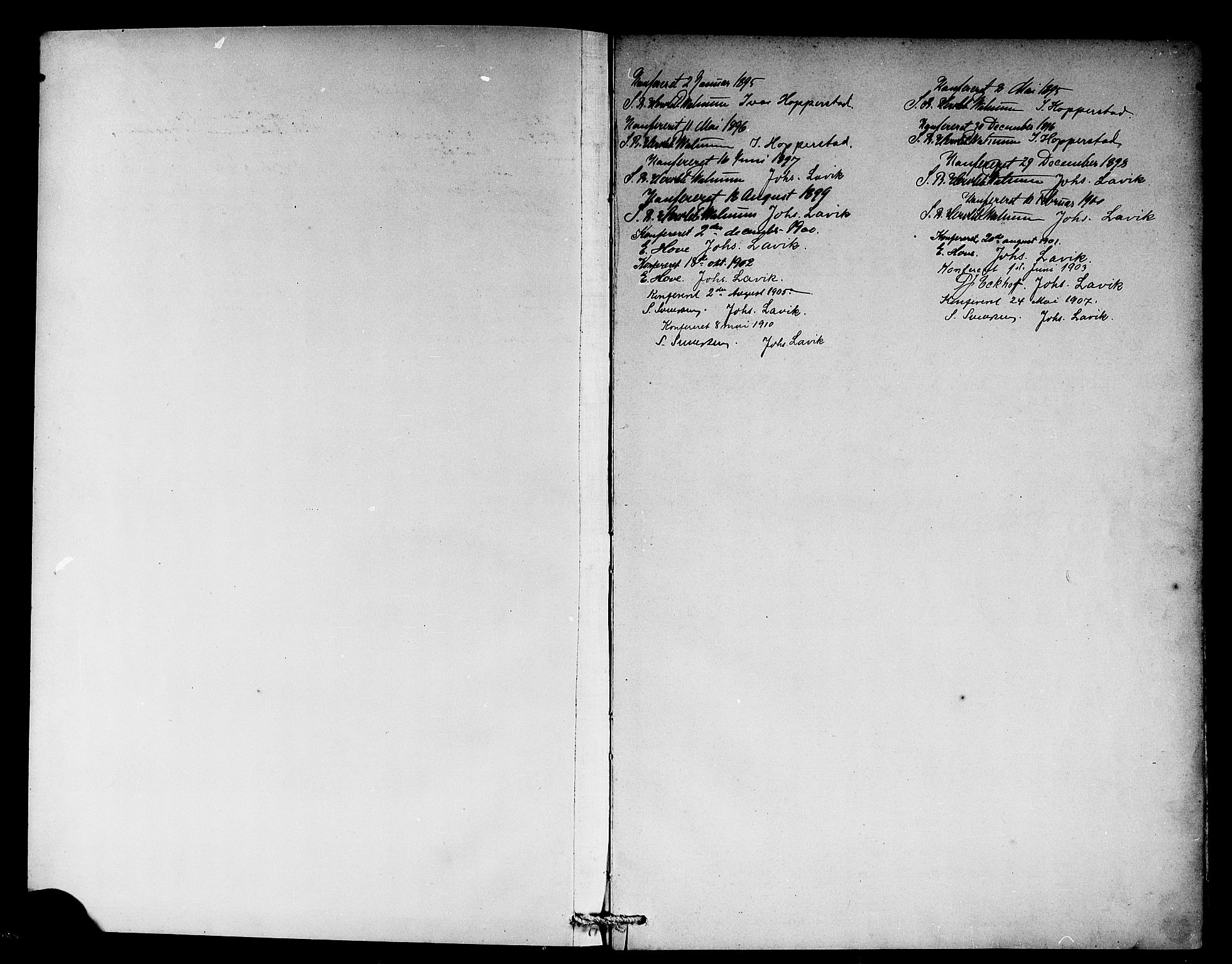 Vik sokneprestembete, SAB/A-81501: Parish register (copy) no. B 3, 1894-1912