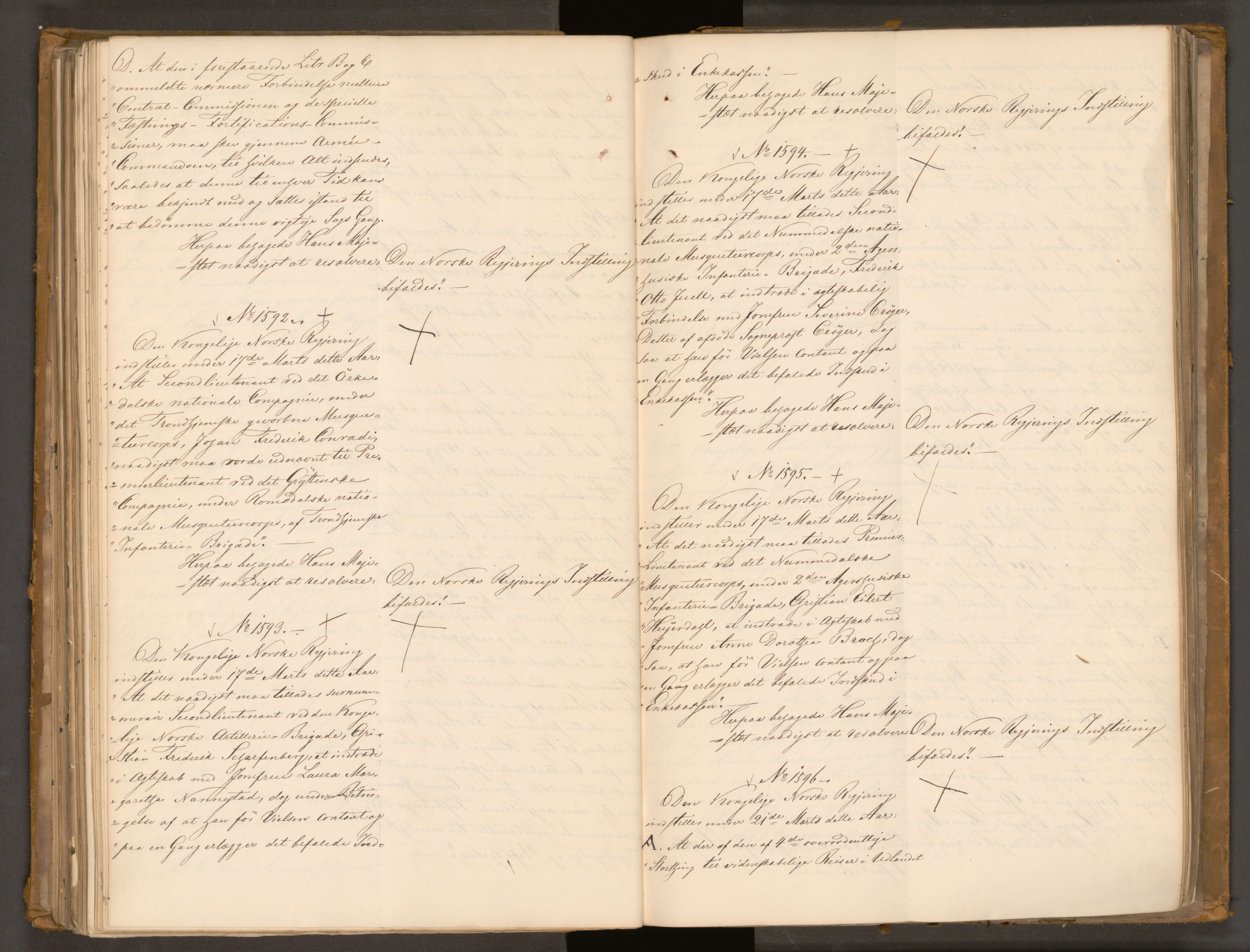 Statsrådssekretariatet, AV/RA-S-1001/A/Ab/L0044: Kgl. res. nr. 1193-1948, 1. halvår, 1837