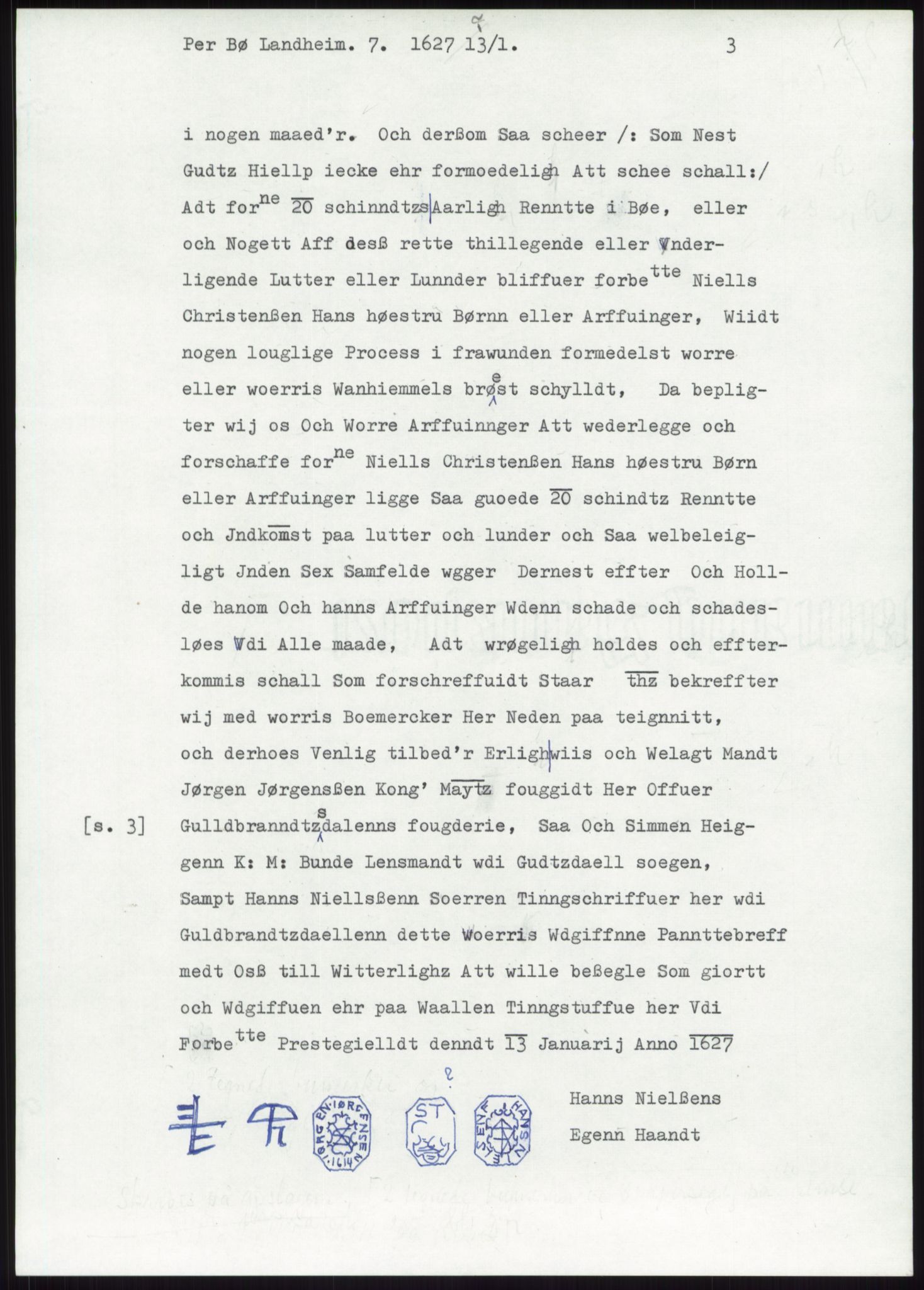 Samlinger til kildeutgivelse, Diplomavskriftsamlingen, AV/RA-EA-4053/H/Ha, p. 3032