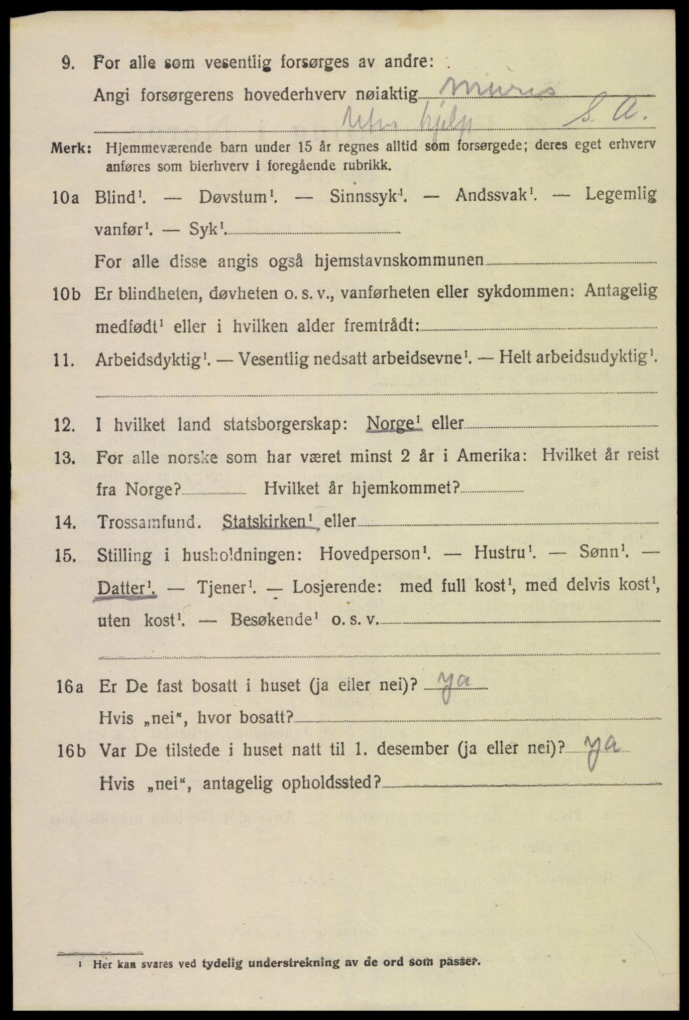 SAH, 1920 census for Brandbu, 1920, p. 8026