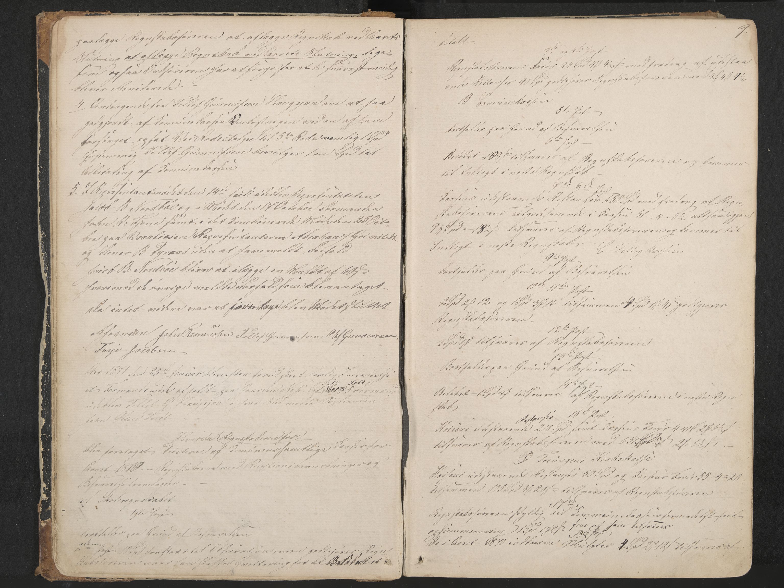 Nissedal formannskap og sentraladministrasjon, IKAK/0830021-1/A/L0002: Møtebok, 1870-1892, p. 9