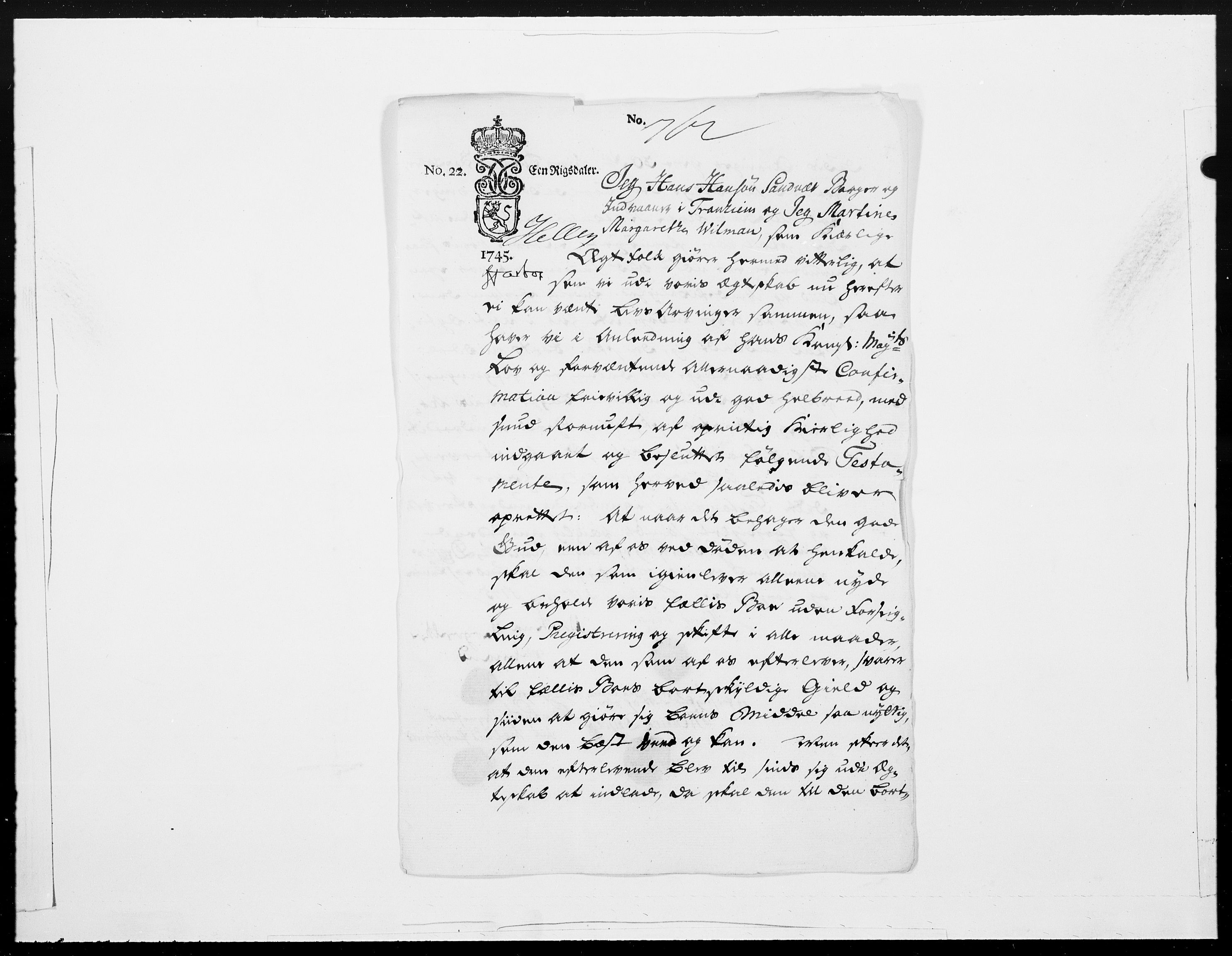 Danske Kanselli 1572-1799, AV/RA-EA-3023/F/Fc/Fcc/Fcca/L0145: Norske innlegg 1572-1799, 1746, p. 363