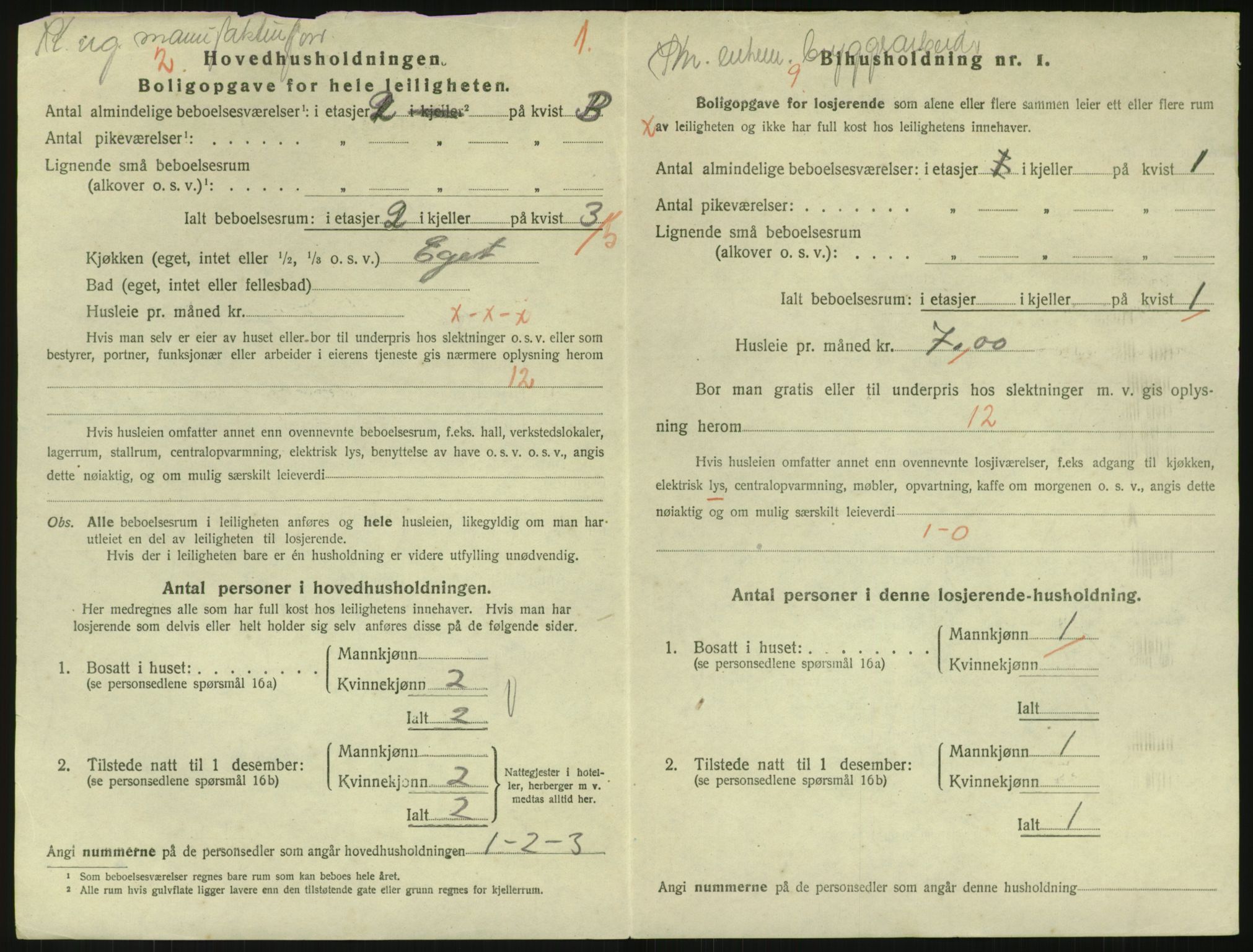 SAK, 1920 census for Arendal, 1920, p. 8821