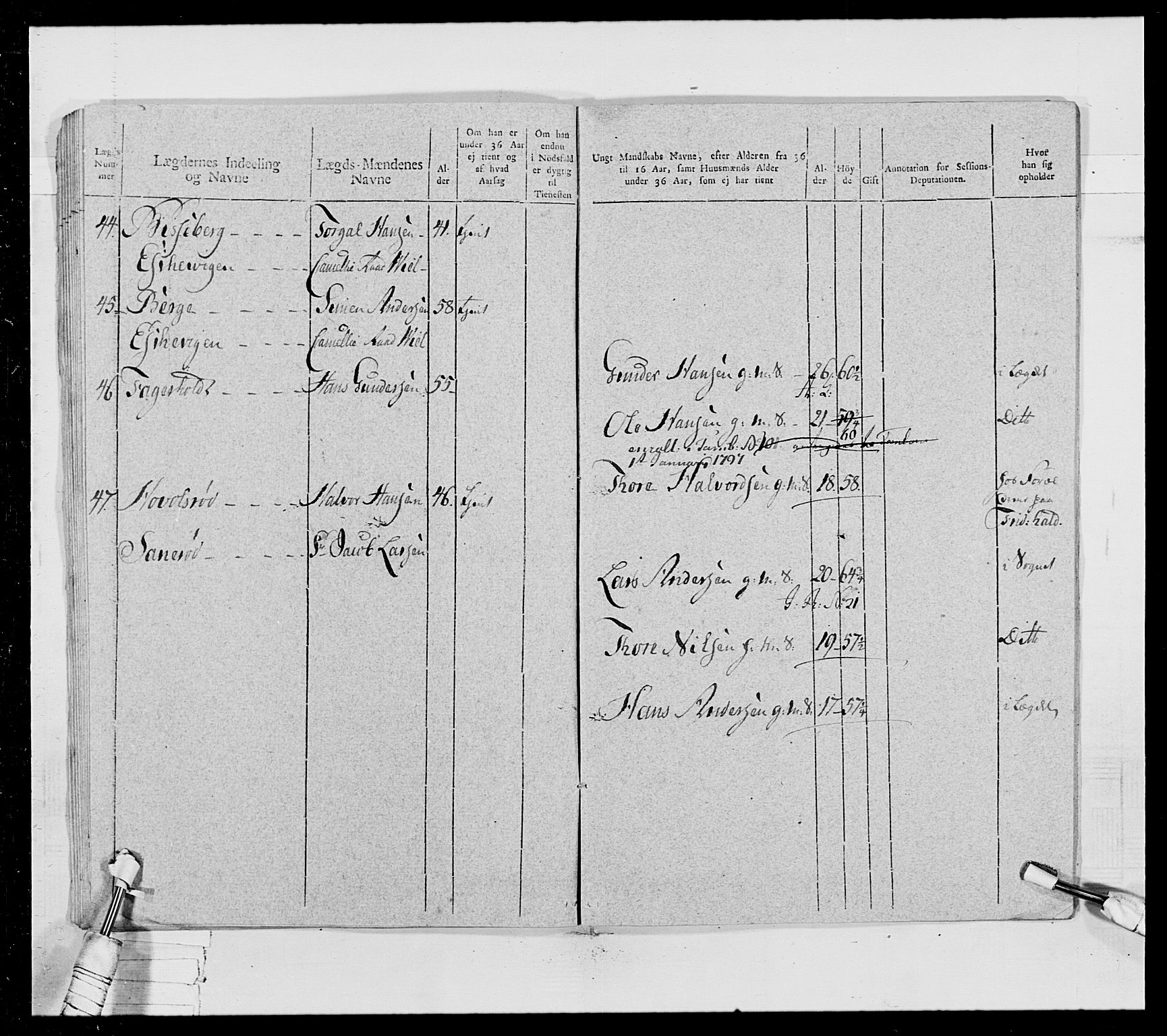 Generalitets- og kommissariatskollegiet, Det kongelige norske kommissariatskollegium, AV/RA-EA-5420/E/Eh/L0028: Sønnafjelske gevorbne infanteriregiment, 1766-1795, p. 413