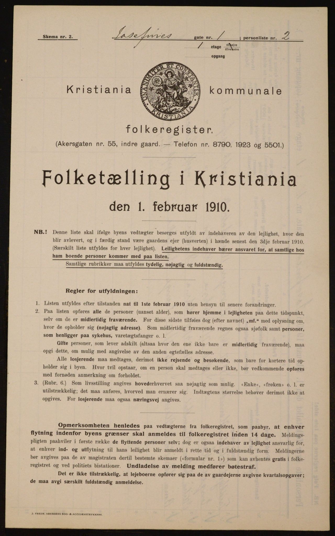 OBA, Municipal Census 1910 for Kristiania, 1910, p. 45979