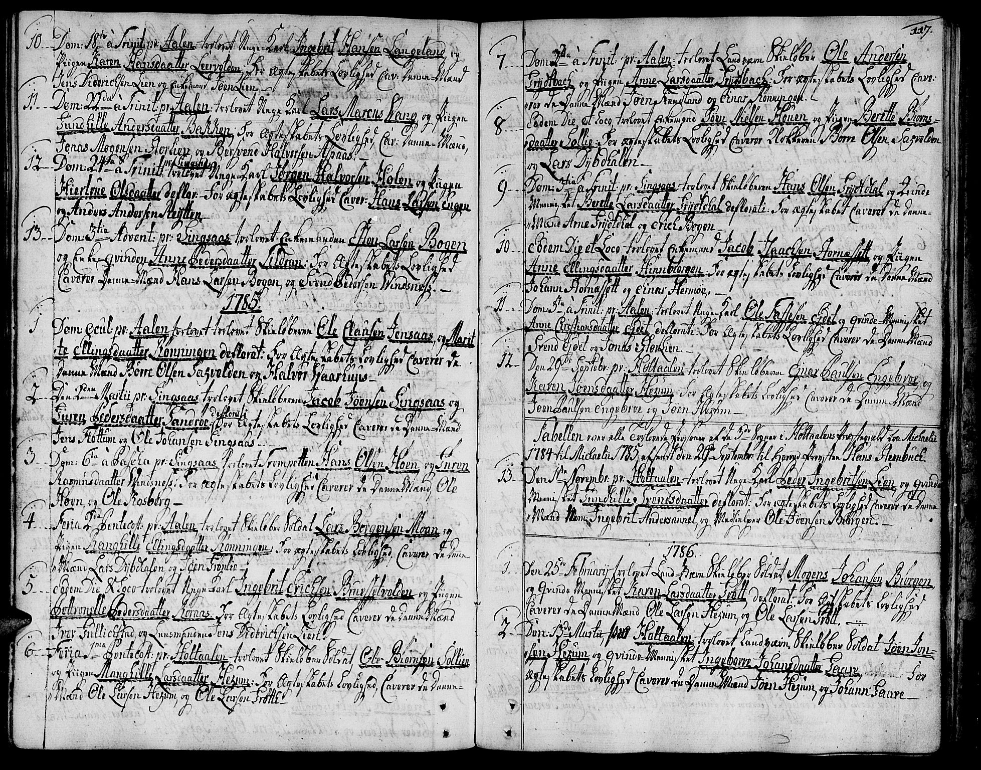 Ministerialprotokoller, klokkerbøker og fødselsregistre - Sør-Trøndelag, SAT/A-1456/685/L0952: Parish register (official) no. 685A01, 1745-1804, p. 117
