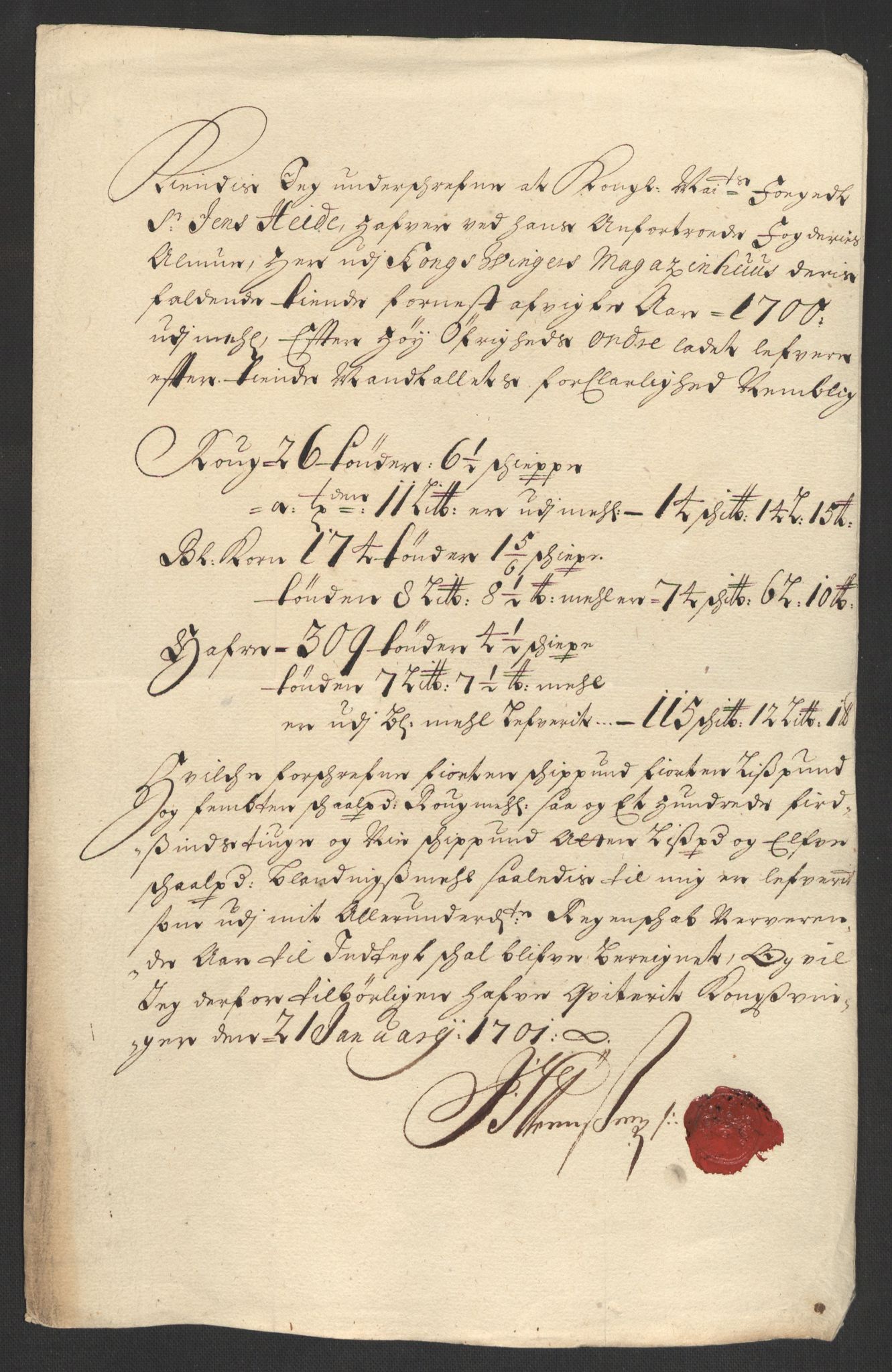 Rentekammeret inntil 1814, Reviderte regnskaper, Fogderegnskap, AV/RA-EA-4092/R13/L0838: Fogderegnskap Solør, Odal og Østerdal, 1700, p. 192