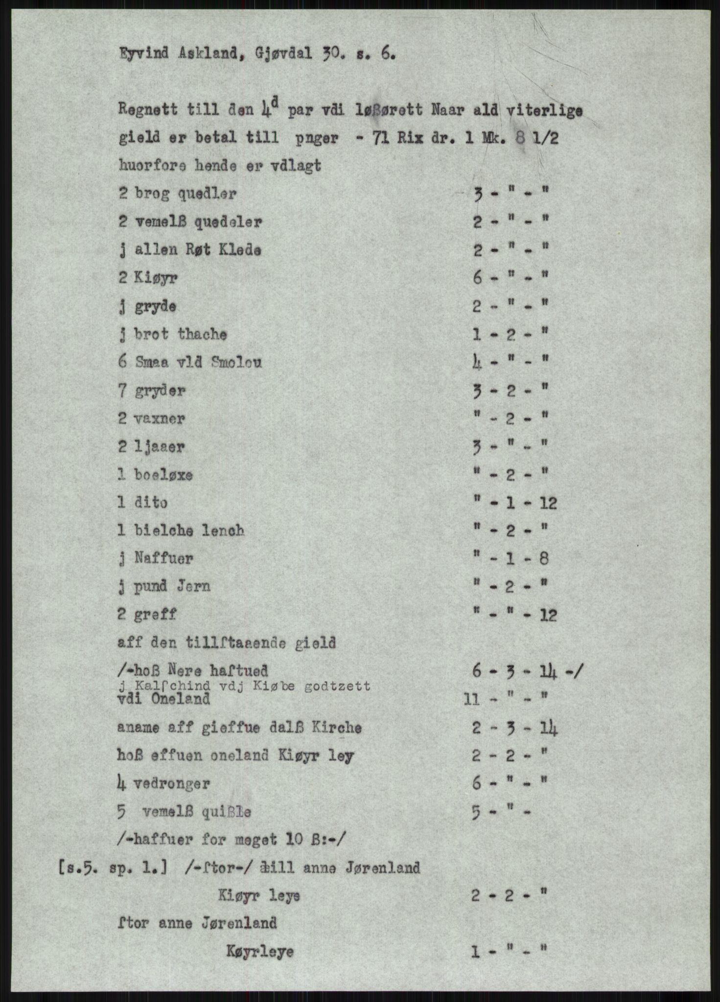 Samlinger til kildeutgivelse, Diplomavskriftsamlingen, AV/RA-EA-4053/H/Ha, p. 159