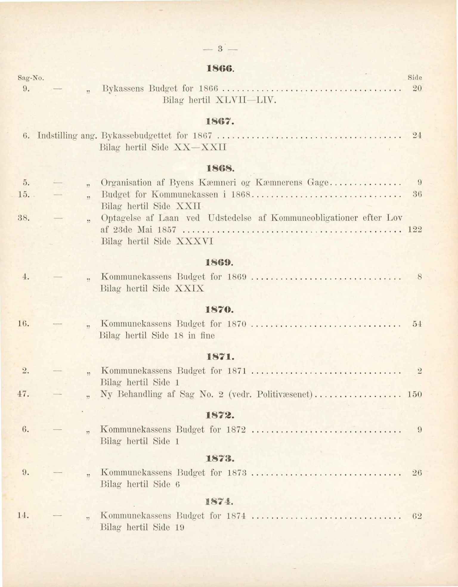 Bergen kommune. Formannskapet, BBA/A-0003/Ac/L0001: Generalregister til Bergens Kommuneforhandlinger, 1837-1900