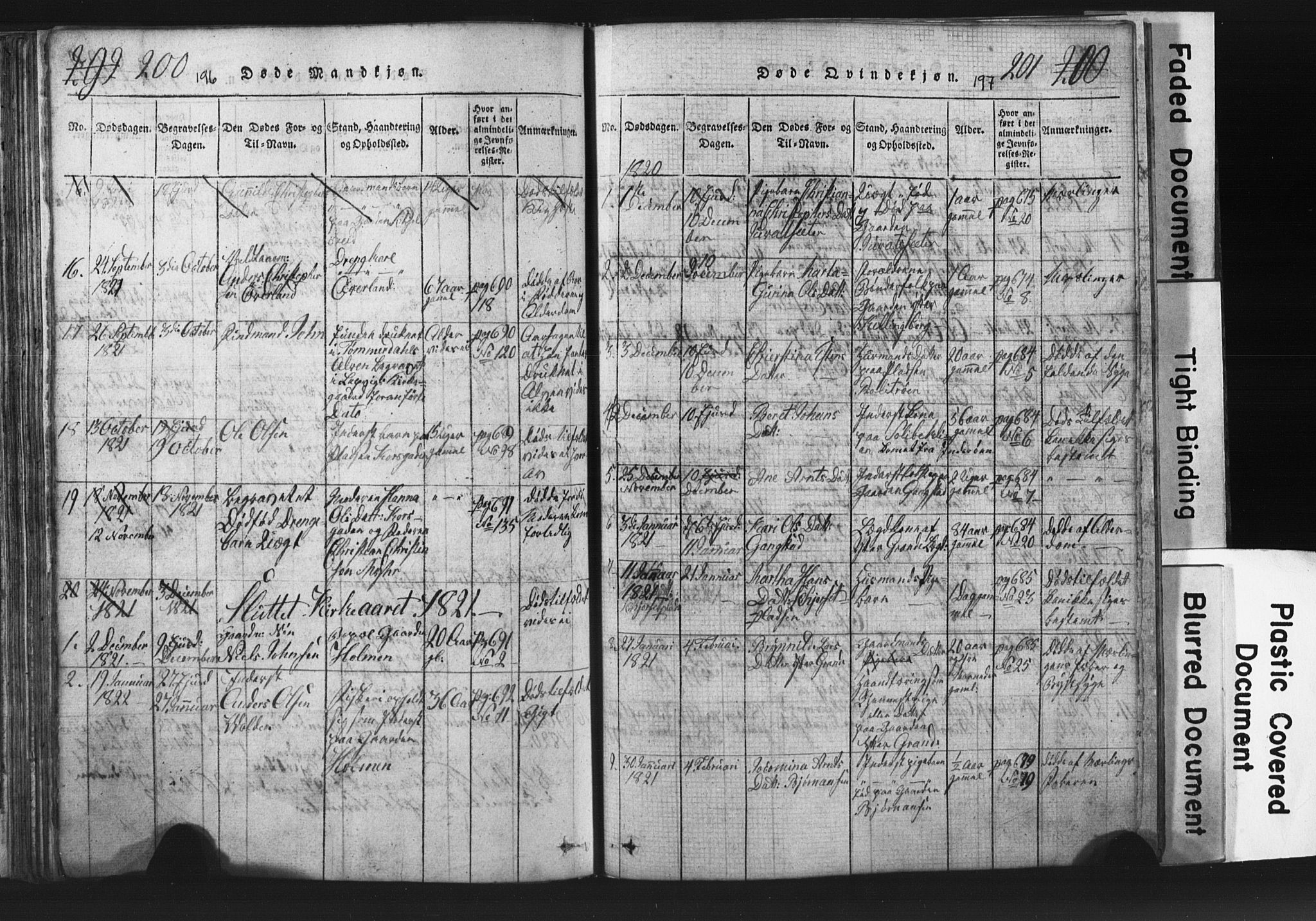 Ministerialprotokoller, klokkerbøker og fødselsregistre - Nord-Trøndelag, SAT/A-1458/701/L0017: Parish register (copy) no. 701C01, 1817-1825, p. 196-197