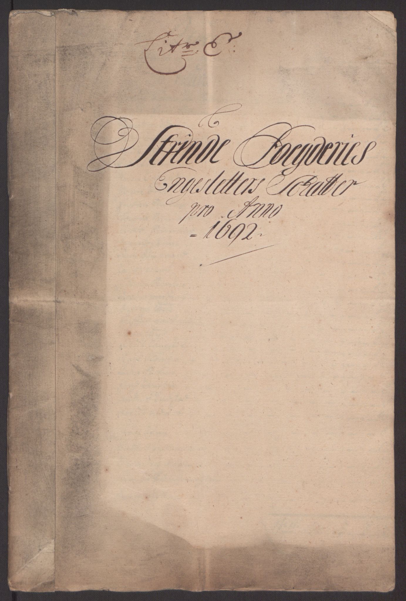 Rentekammeret inntil 1814, Reviderte regnskaper, Fogderegnskap, RA/EA-4092/R61/L4103: Fogderegnskap Strinda og Selbu, 1691-1692, p. 287