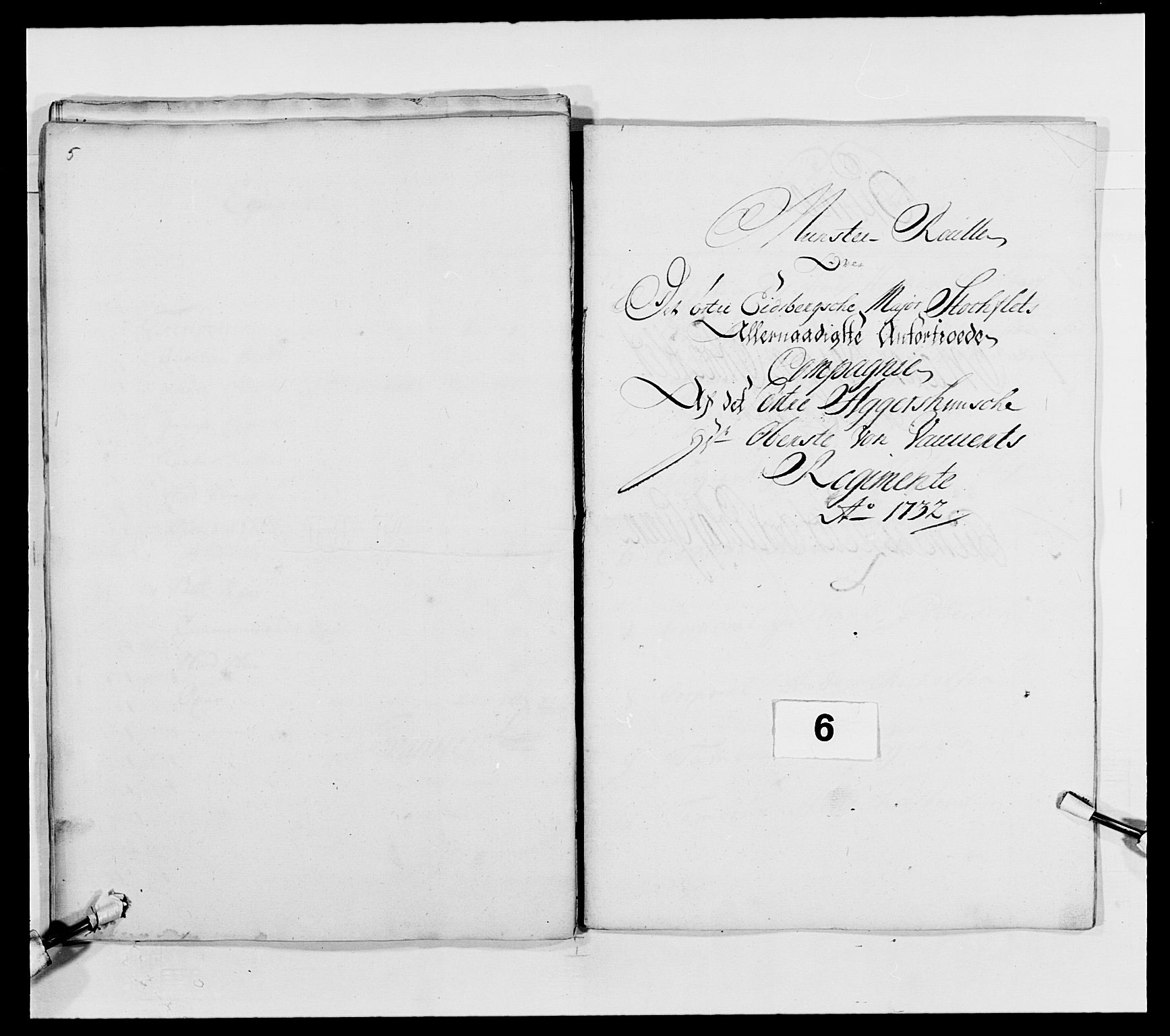 Kommanderende general (KG I) med Det norske krigsdirektorium, AV/RA-EA-5419/E/Ea/L0490: 2. Akershusiske regiment, 1730-1748, p. 71