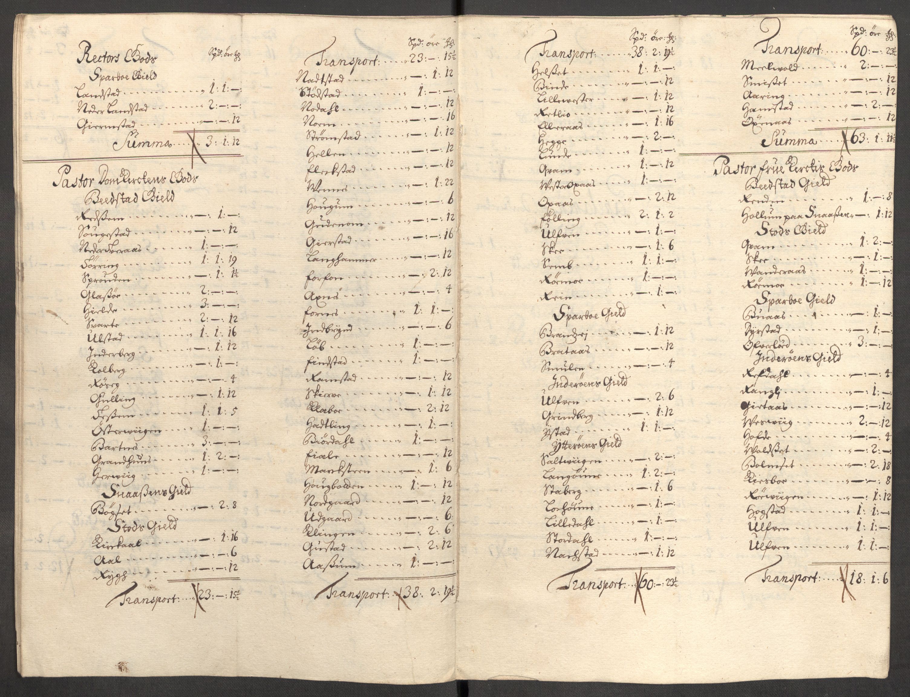 Rentekammeret inntil 1814, Reviderte regnskaper, Fogderegnskap, AV/RA-EA-4092/R63/L4316: Fogderegnskap Inderøy, 1708, p. 221