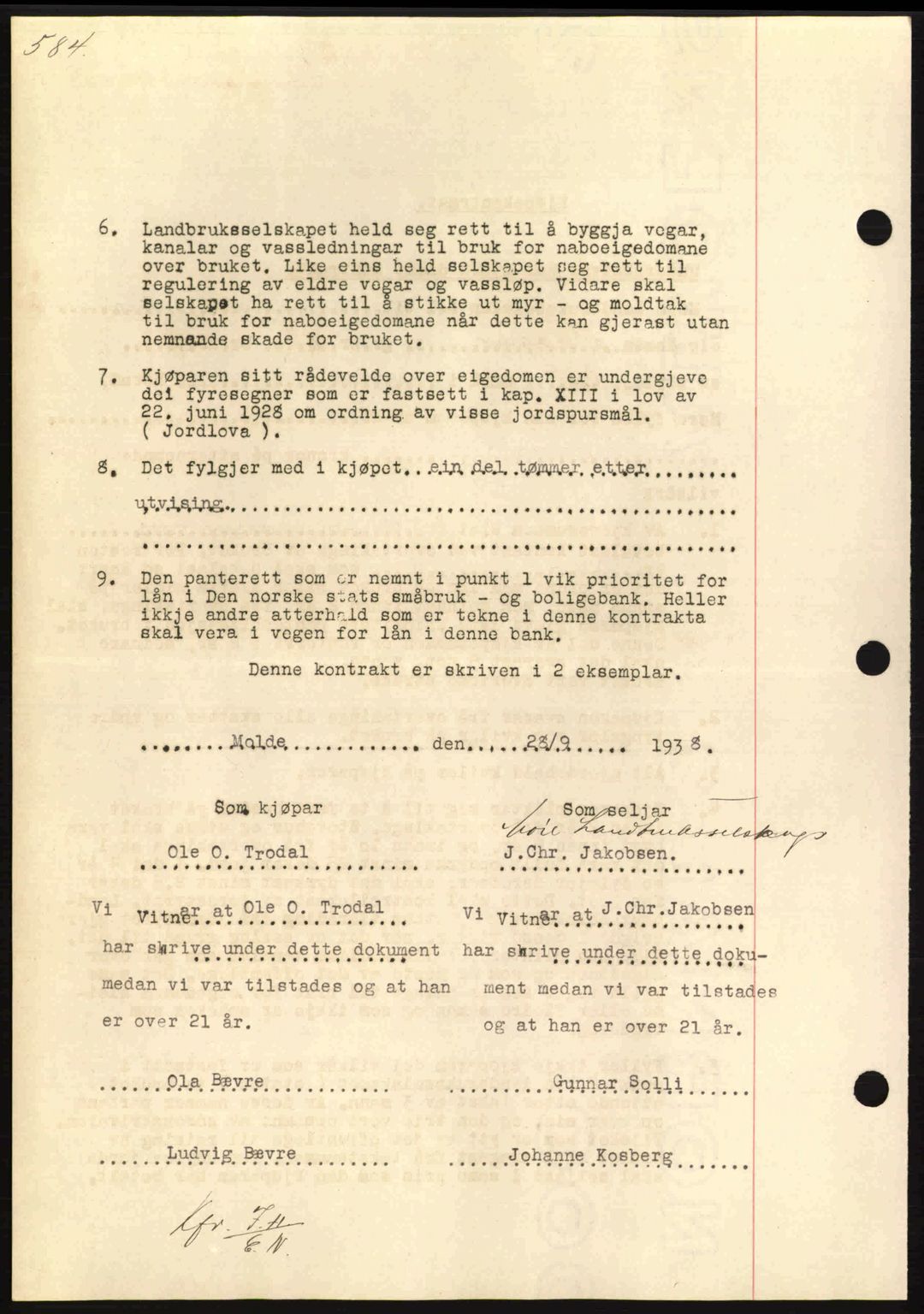 Nordmøre sorenskriveri, AV/SAT-A-4132/1/2/2Ca: Mortgage book no. B84, 1938-1939, Diary no: : 140/1939