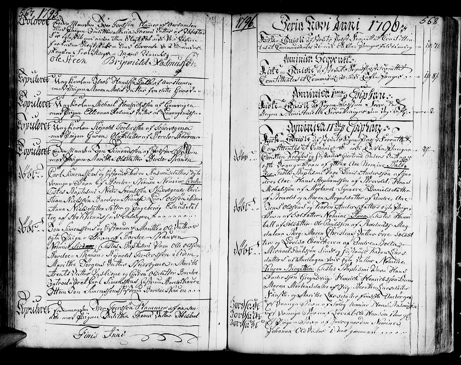 Ibestad sokneprestembete, SATØ/S-0077/H/Ha/Haa/L0003kirke: Parish register (official) no. 3, 1776-1801, p. 567-568