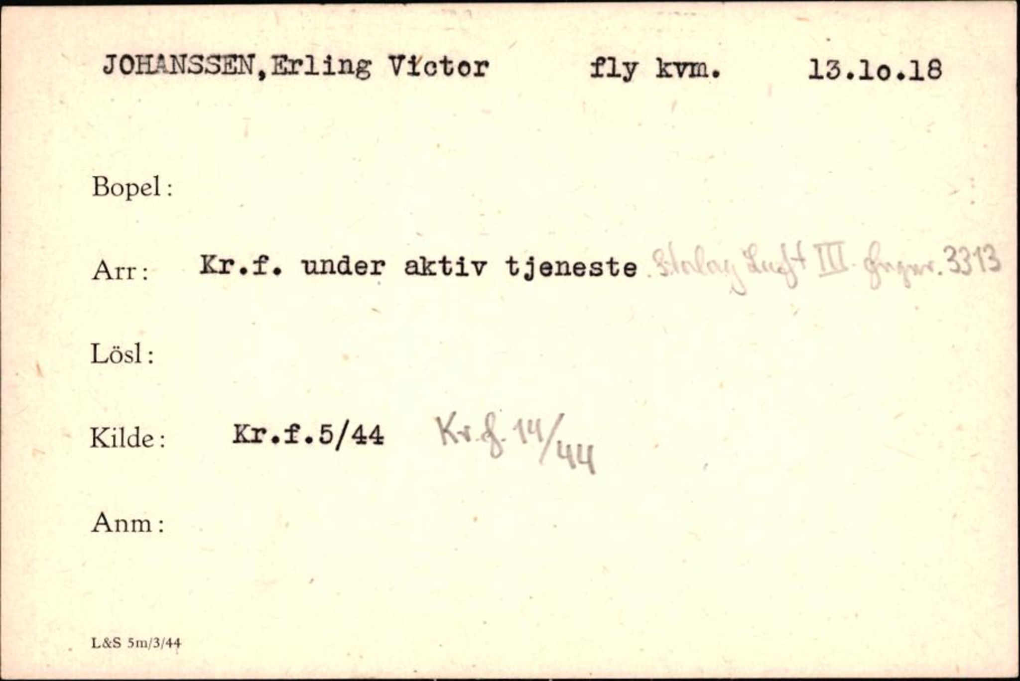 Forsvaret, Forsvarets krigshistoriske avdeling, AV/RA-RAFA-2017/Y/Yf/L0200: II-C-11-2102  -  Norske krigsfanger i Tyskland, 1940-1945, p. 527