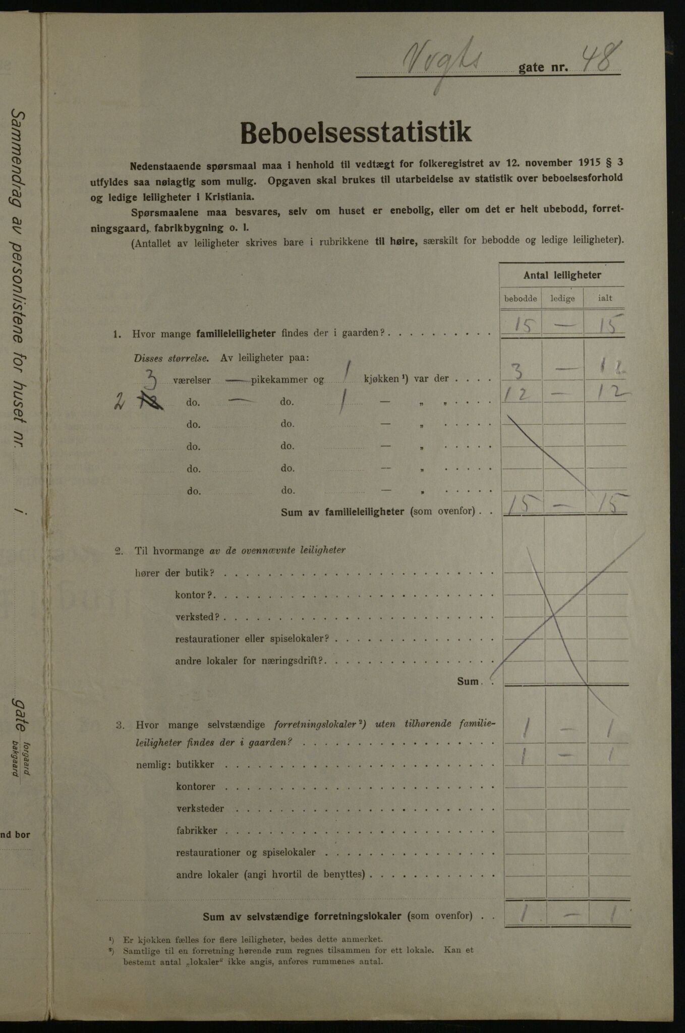 OBA, Municipal Census 1923 for Kristiania, 1923, p. 137829