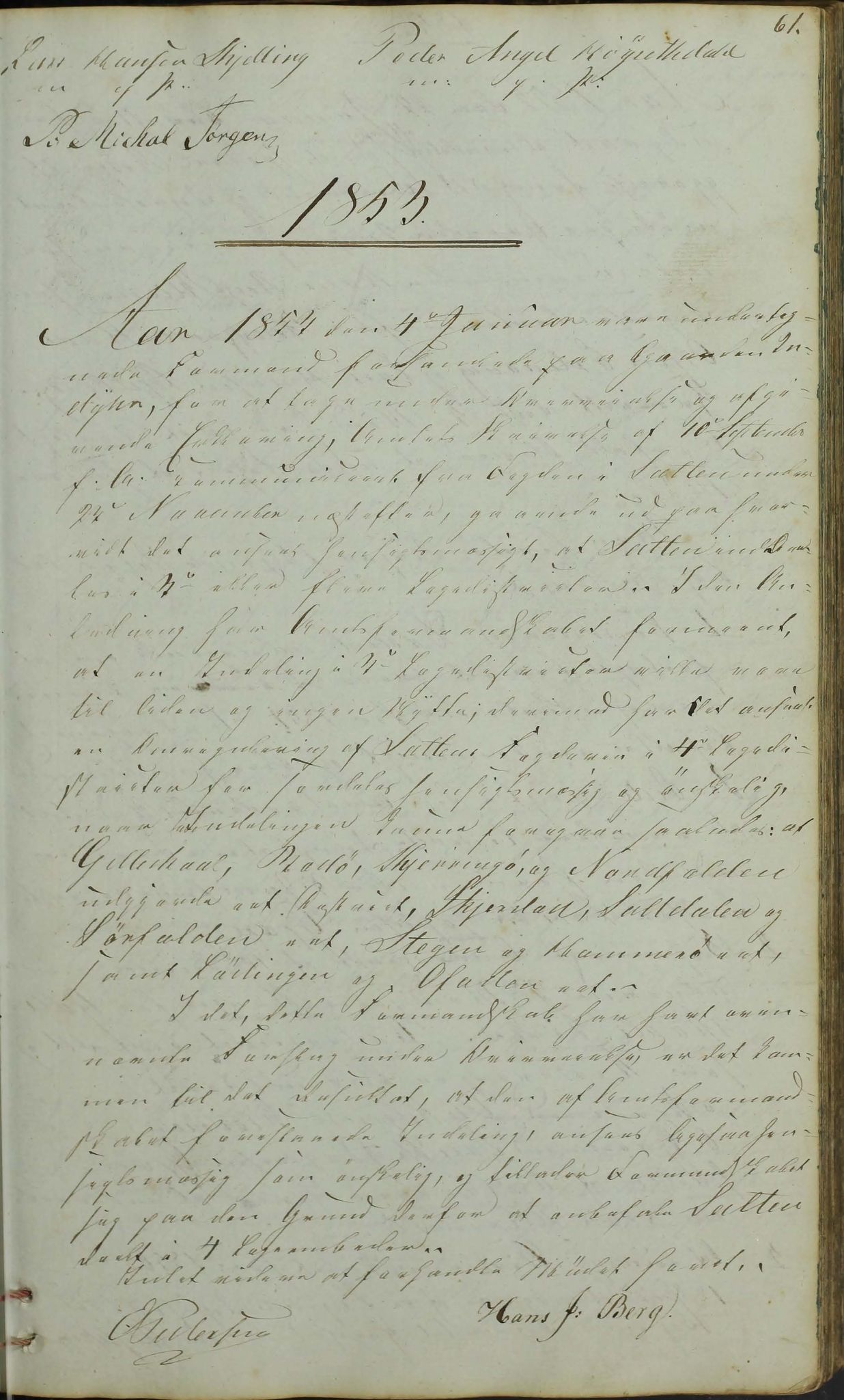 Gildeskål kommune. Formannskapet, AIN/K-18380.150/100/L0001: Møtebok formannskapet, 1838-1880, p. 61