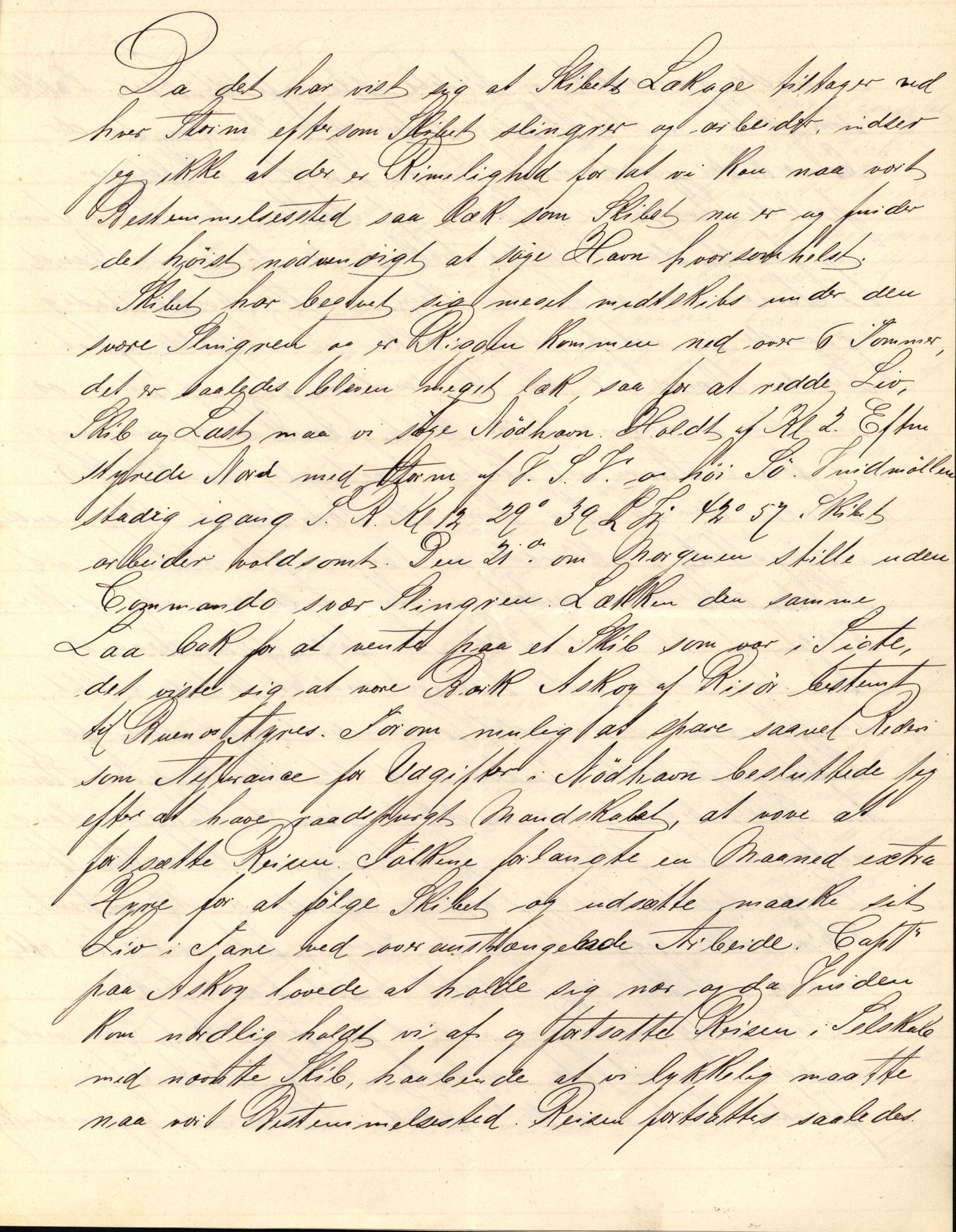 Pa 63 - Østlandske skibsassuranceforening, VEMU/A-1079/G/Ga/L0021/0006: Havaridokumenter / Gøthe, Granit, Granen, Harmonie, Lindsay, 1888, p. 26