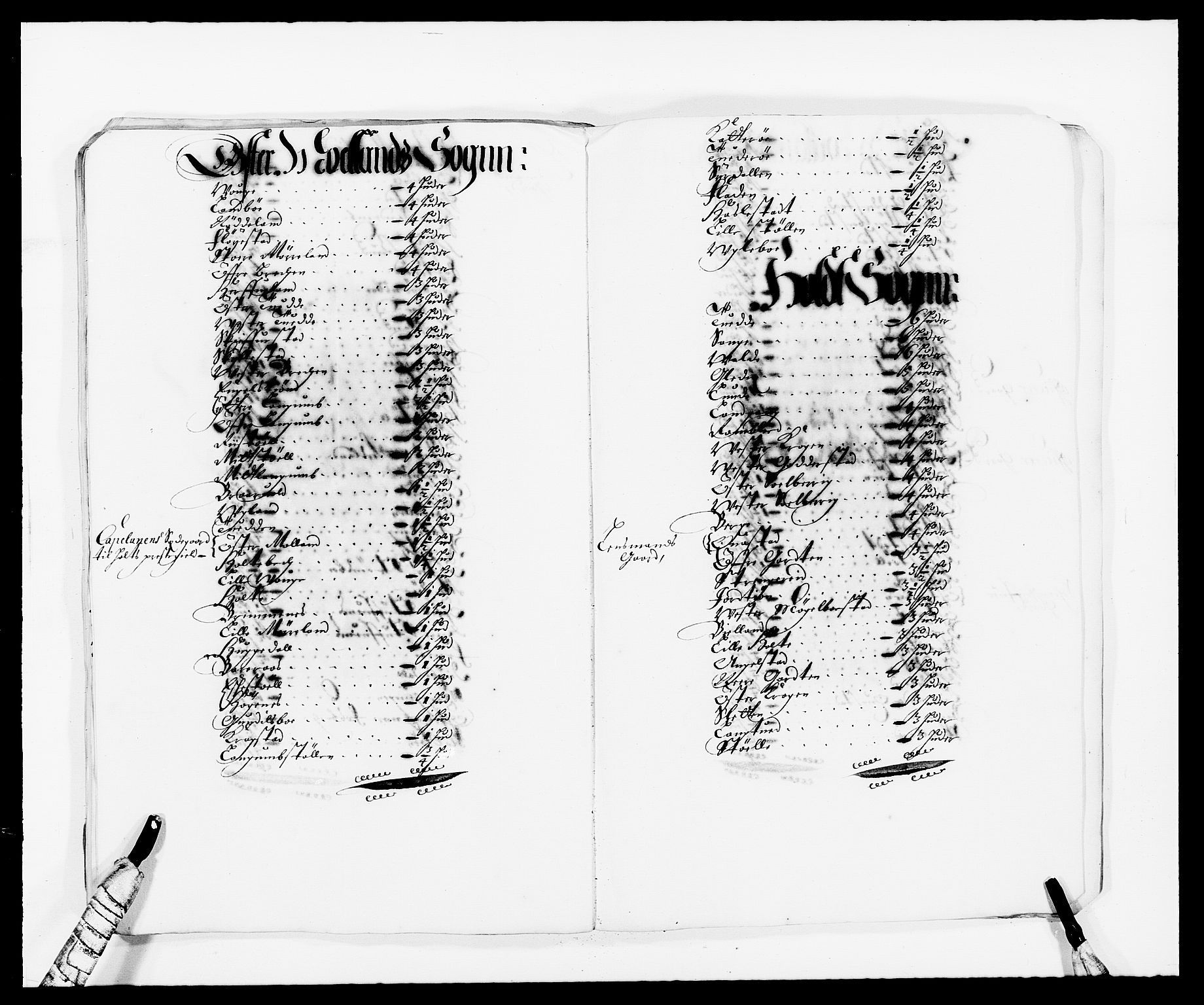 Rentekammeret inntil 1814, Reviderte regnskaper, Fogderegnskap, AV/RA-EA-4092/R39/L2301: Fogderegnskap Nedenes, 1675-1676, p. 274