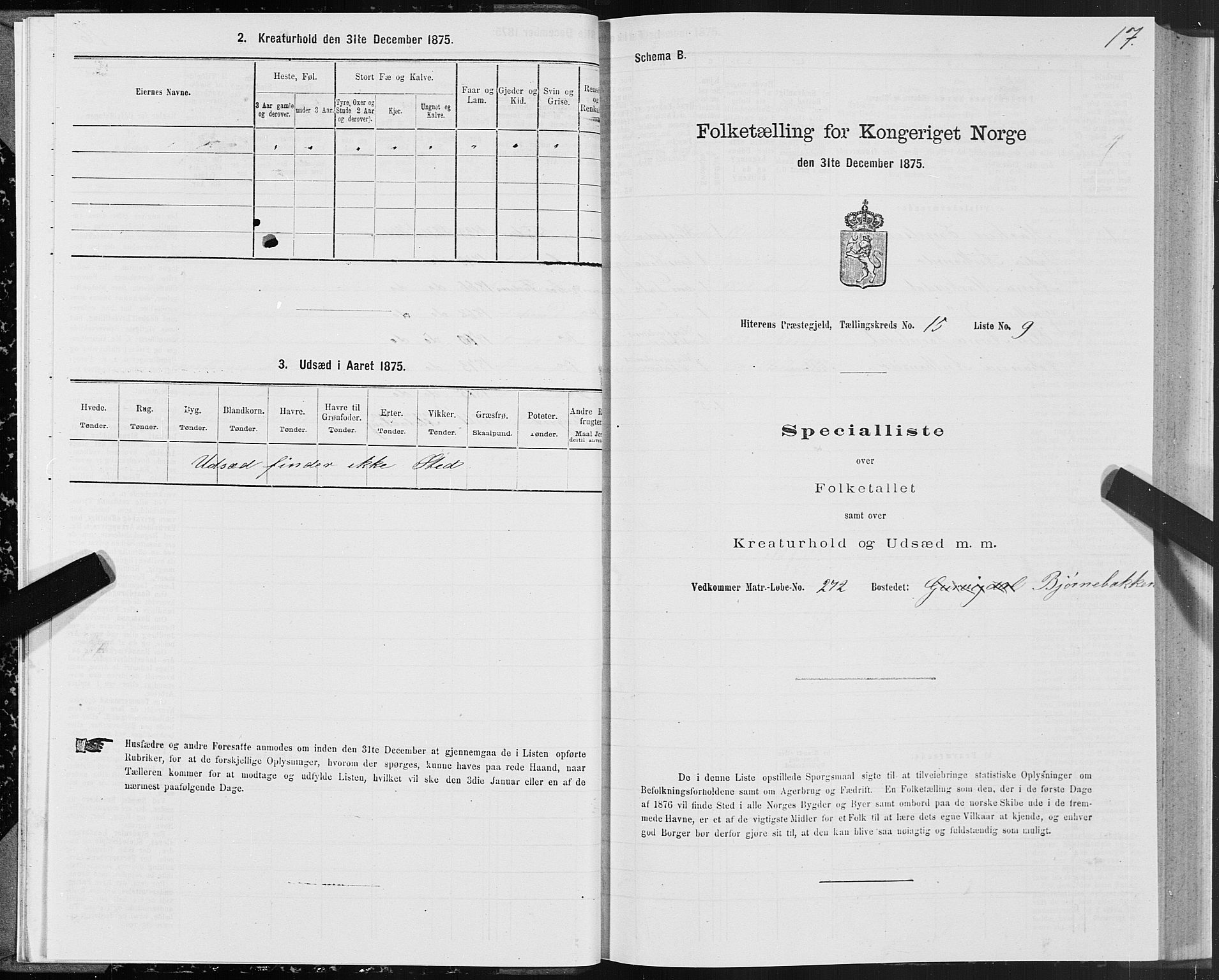 SAT, 1875 census for 1617P Hitra, 1875, p. 8017