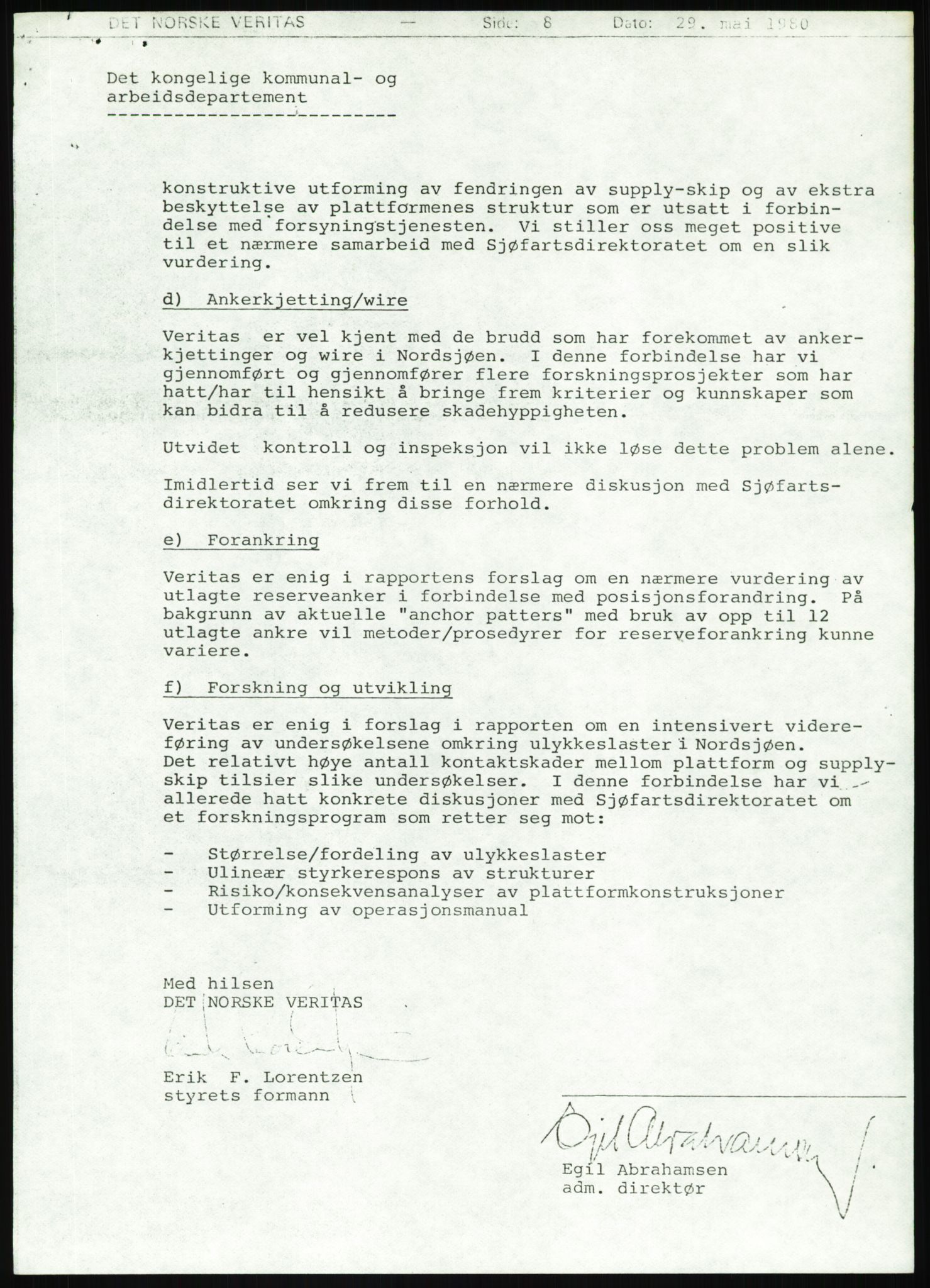 Justisdepartementet, Granskningskommisjonen ved Alexander Kielland-ulykken 27.3.1980, AV/RA-S-1165/D/L0025: I Det norske Veritas (Doku.liste + I6, I12, I18-I20, I29, I32-I33, I35, I37-I39, I42)/J Department of Energy (J11)/M Lloyds Register(M6, M8-M10)/T (T2-T3/ U Stabilitet (U1-U2)/V Forankring (V1-V3), 1980-1981, p. 34