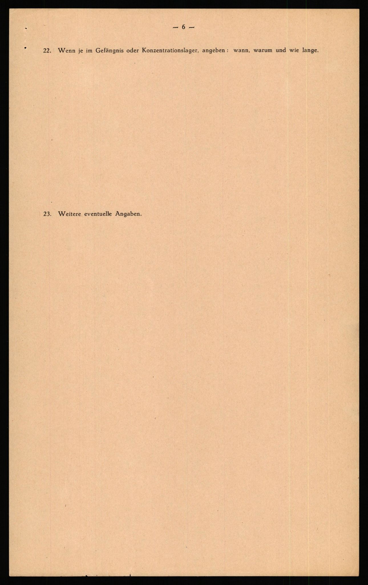 Forsvaret, Forsvarets overkommando II, AV/RA-RAFA-3915/D/Db/L0030: CI Questionaires. Tyske okkupasjonsstyrker i Norge. Tyskere., 1945-1946, p. 94