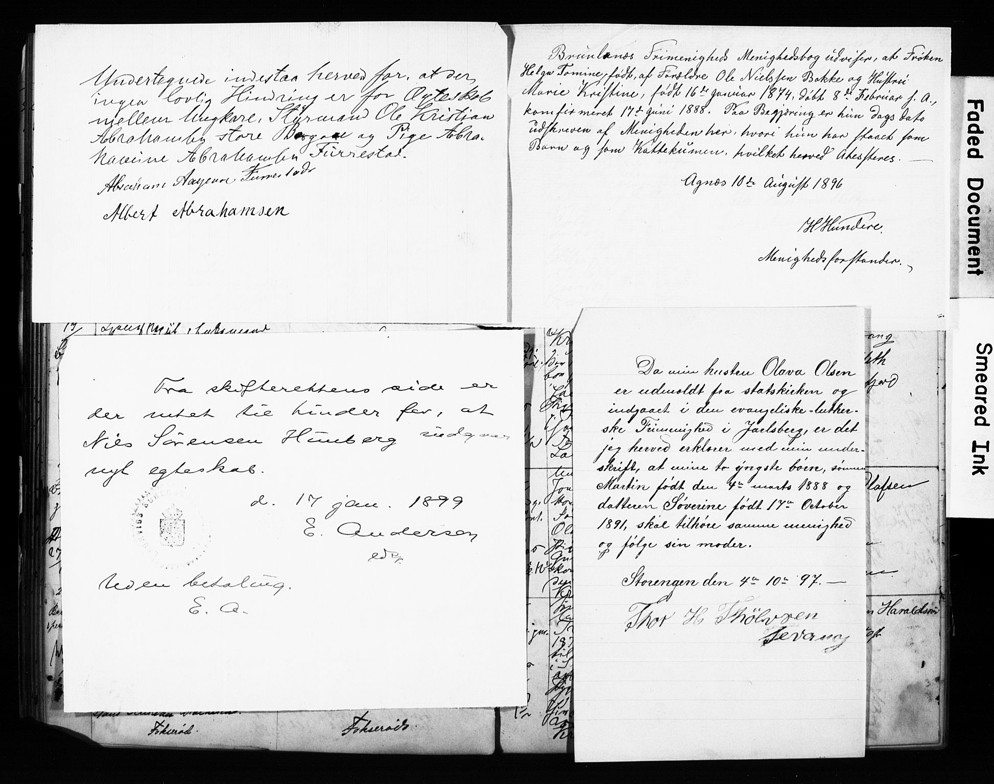 Sandar kirkebøker, SAKO/A-243/H/Ha/L0002: Banns register no. 2, 1880-1904