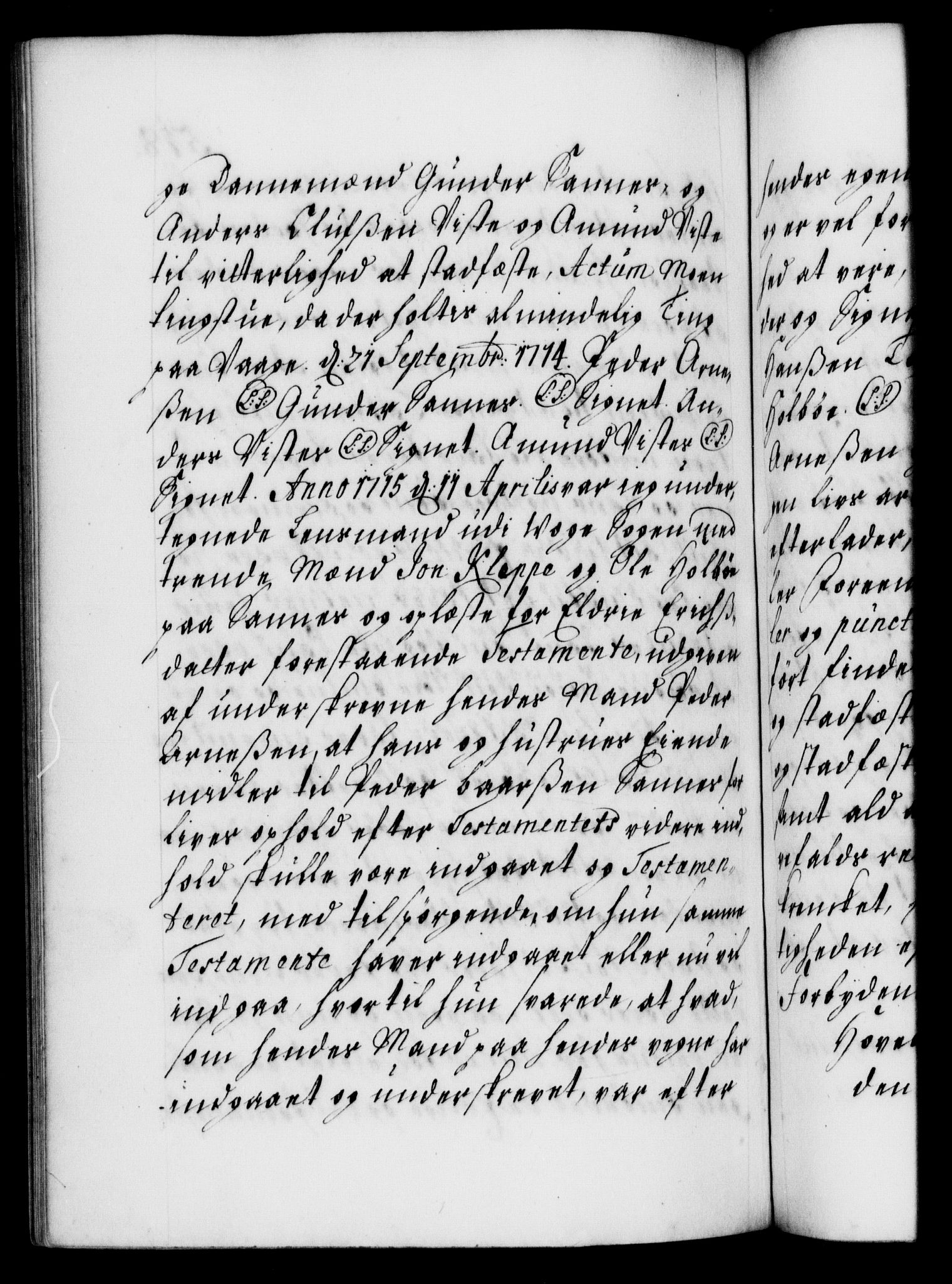 Danske Kanselli 1572-1799, AV/RA-EA-3023/F/Fc/Fca/Fcaa/L0021: Norske registre, 1712-1715, p. 518b