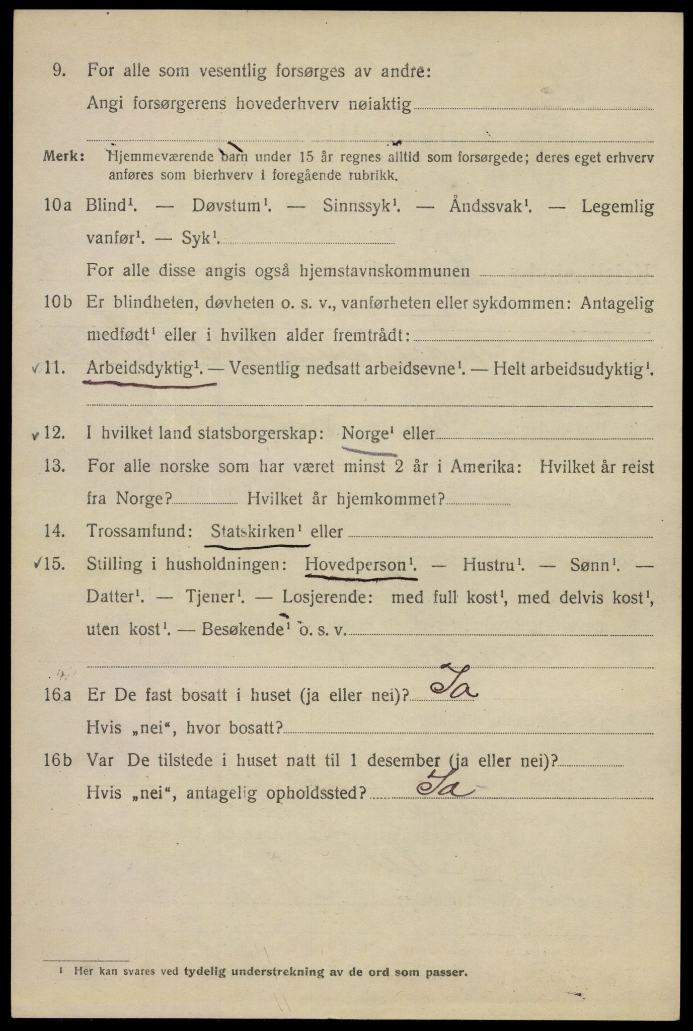 SAO, 1920 census for Kristiania, 1920, p. 157062