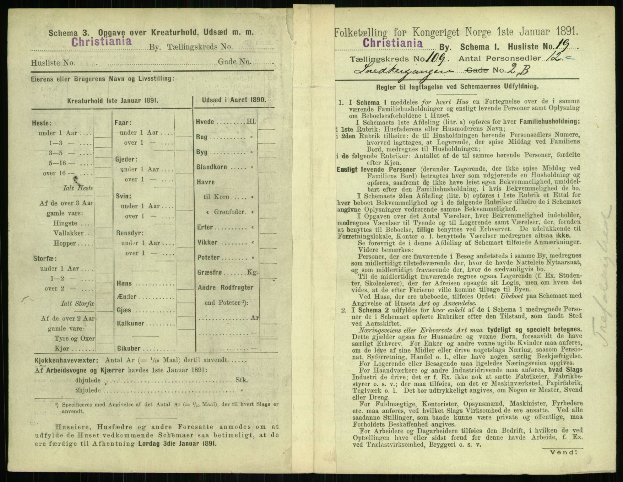 RA, 1891 census for 0301 Kristiania, 1891, p. 56410