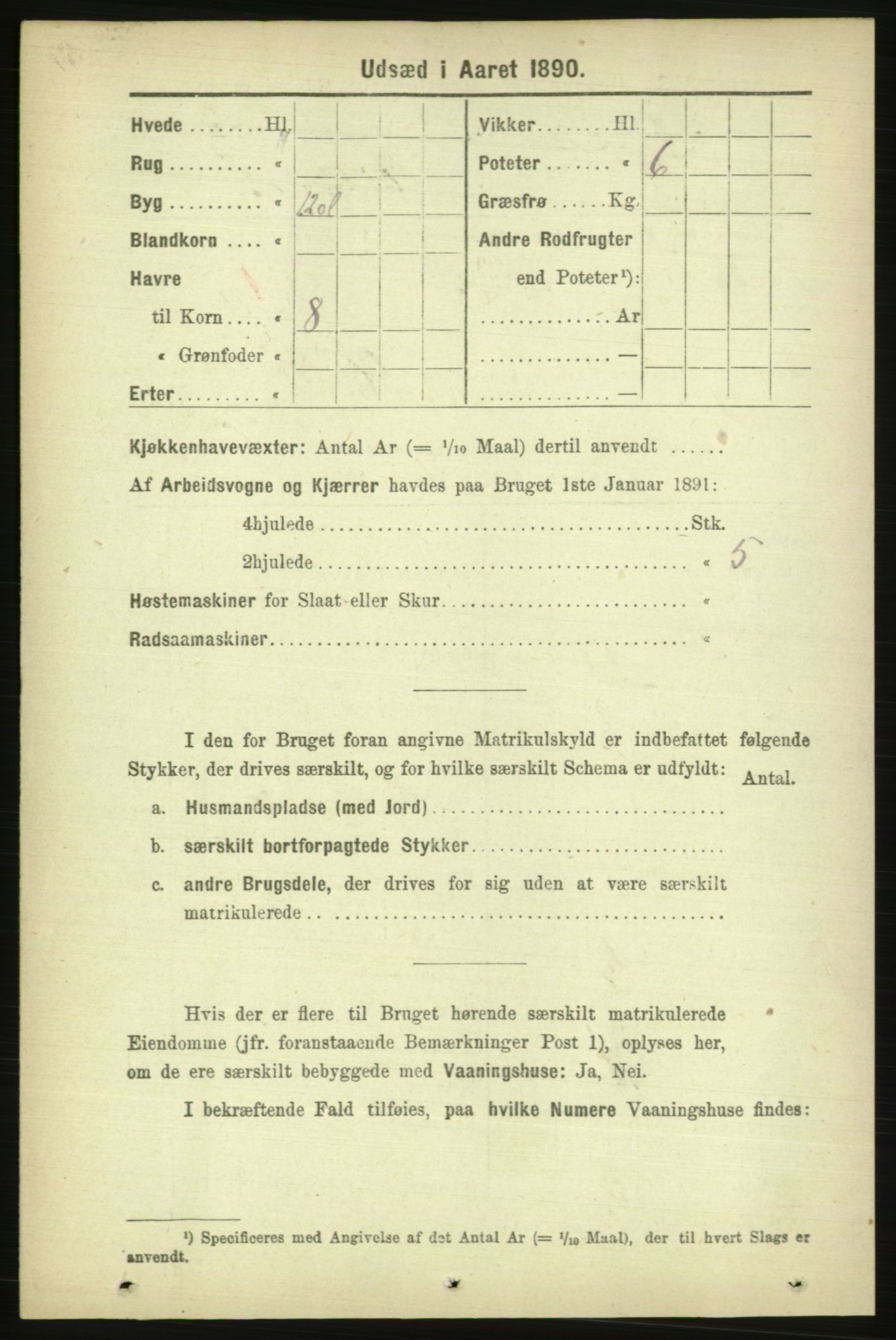 RA, 1891 census for 1543 Nesset, 1891, p. 2368