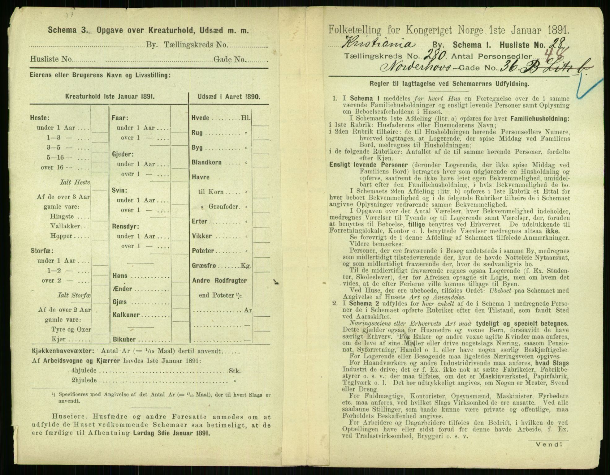 RA, 1891 census for 0301 Kristiania, 1891, p. 170017