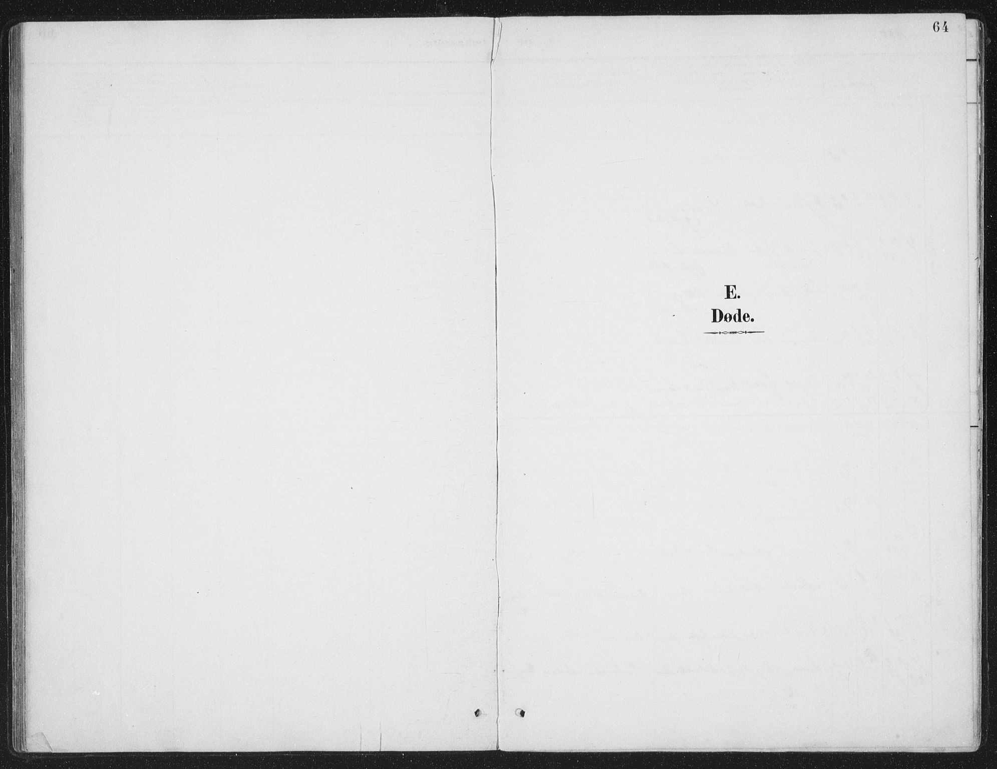 Ministerialprotokoller, klokkerbøker og fødselsregistre - Nordland, AV/SAT-A-1459/843/L0638: Parish register (copy) no. 843C07, 1888-1907, p. 64