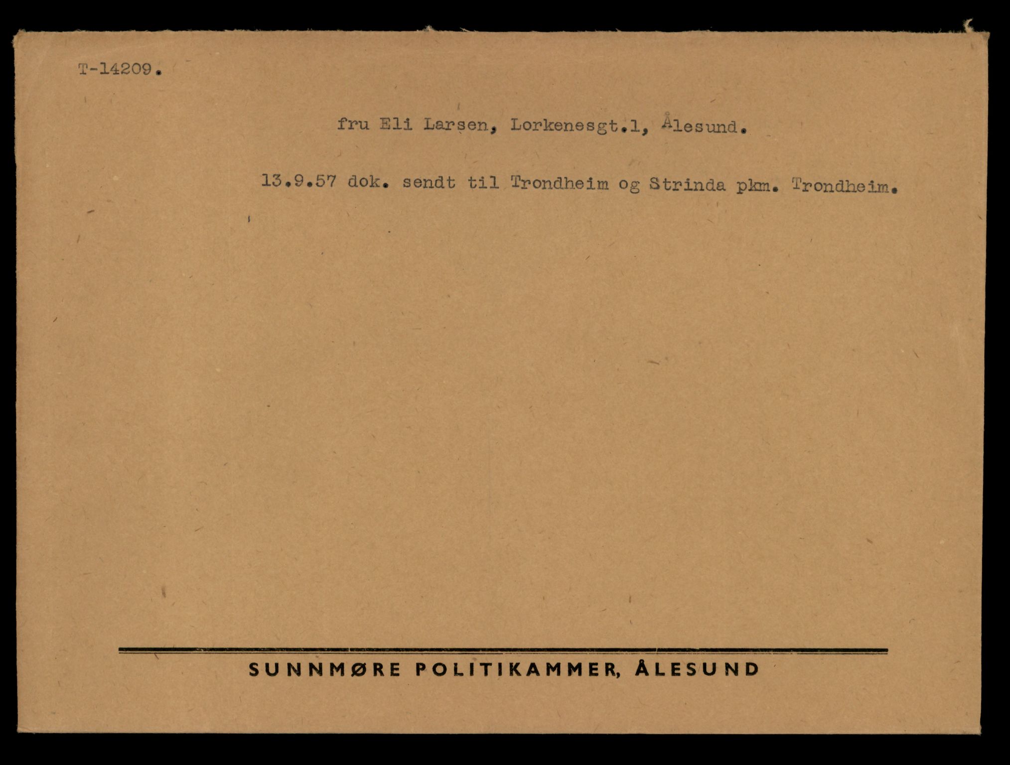 Møre og Romsdal vegkontor - Ålesund trafikkstasjon, AV/SAT-A-4099/F/Fe/L0044: Registreringskort for kjøretøy T 14205 - T 14319, 1927-1998, p. 125