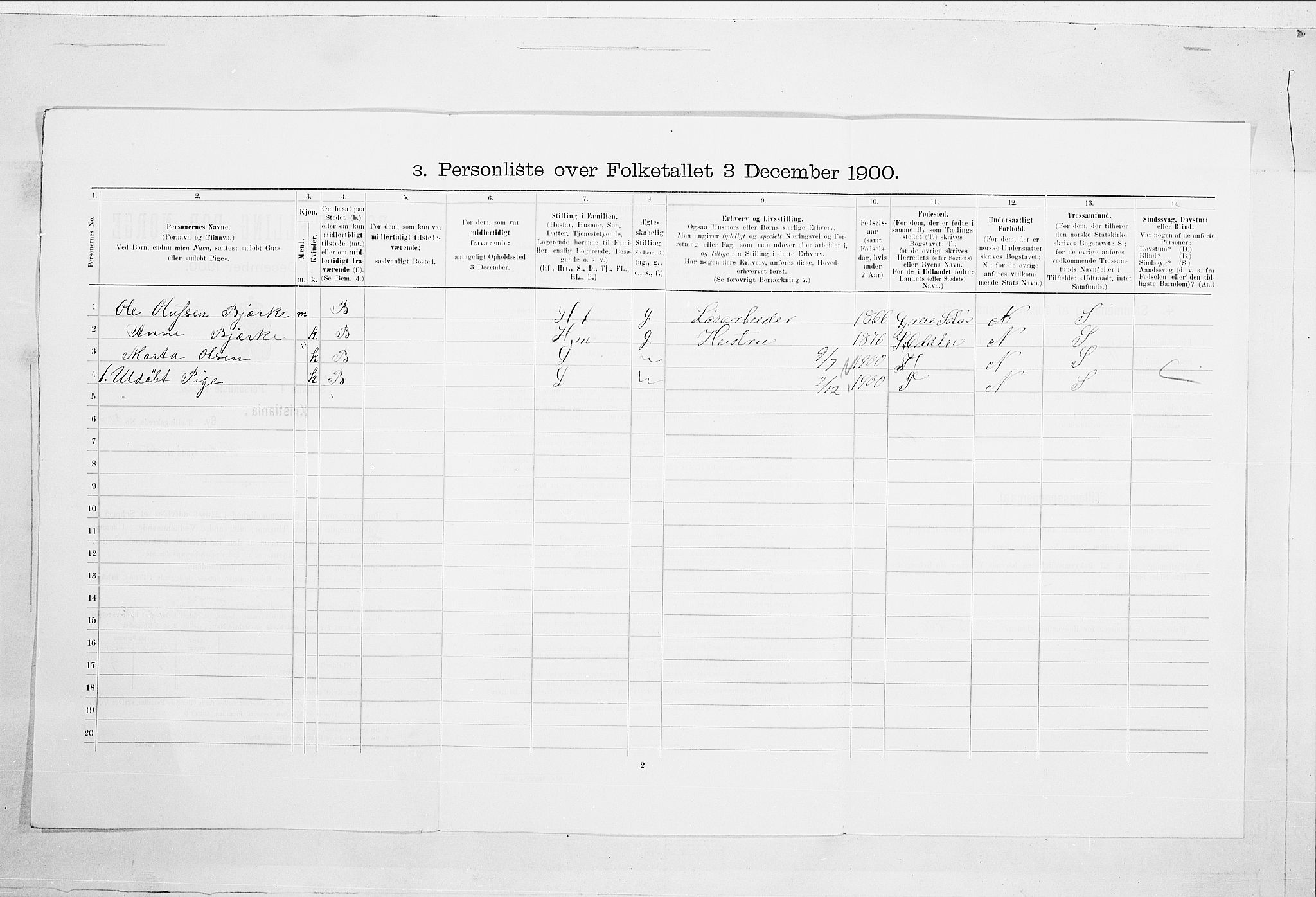 SAO, 1900 census for Kristiania, 1900, p. 112356