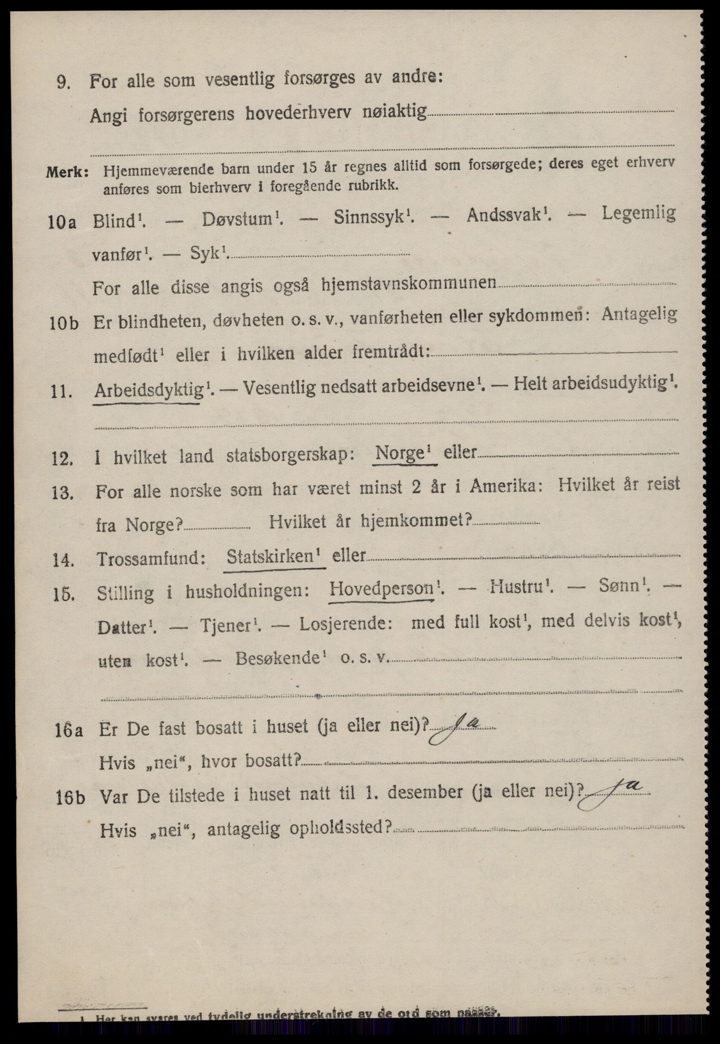 SAT, 1920 census for Sykkylven, 1920, p. 2726