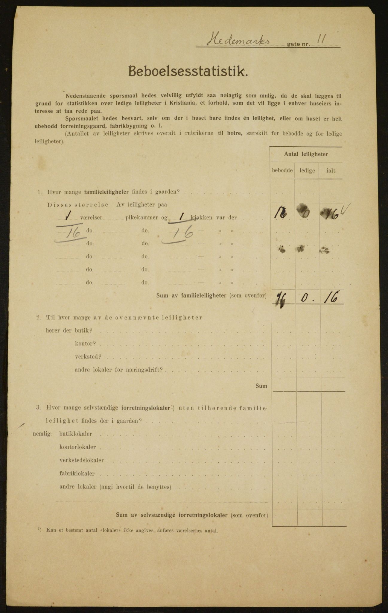 OBA, Municipal Census 1910 for Kristiania, 1910, p. 34801