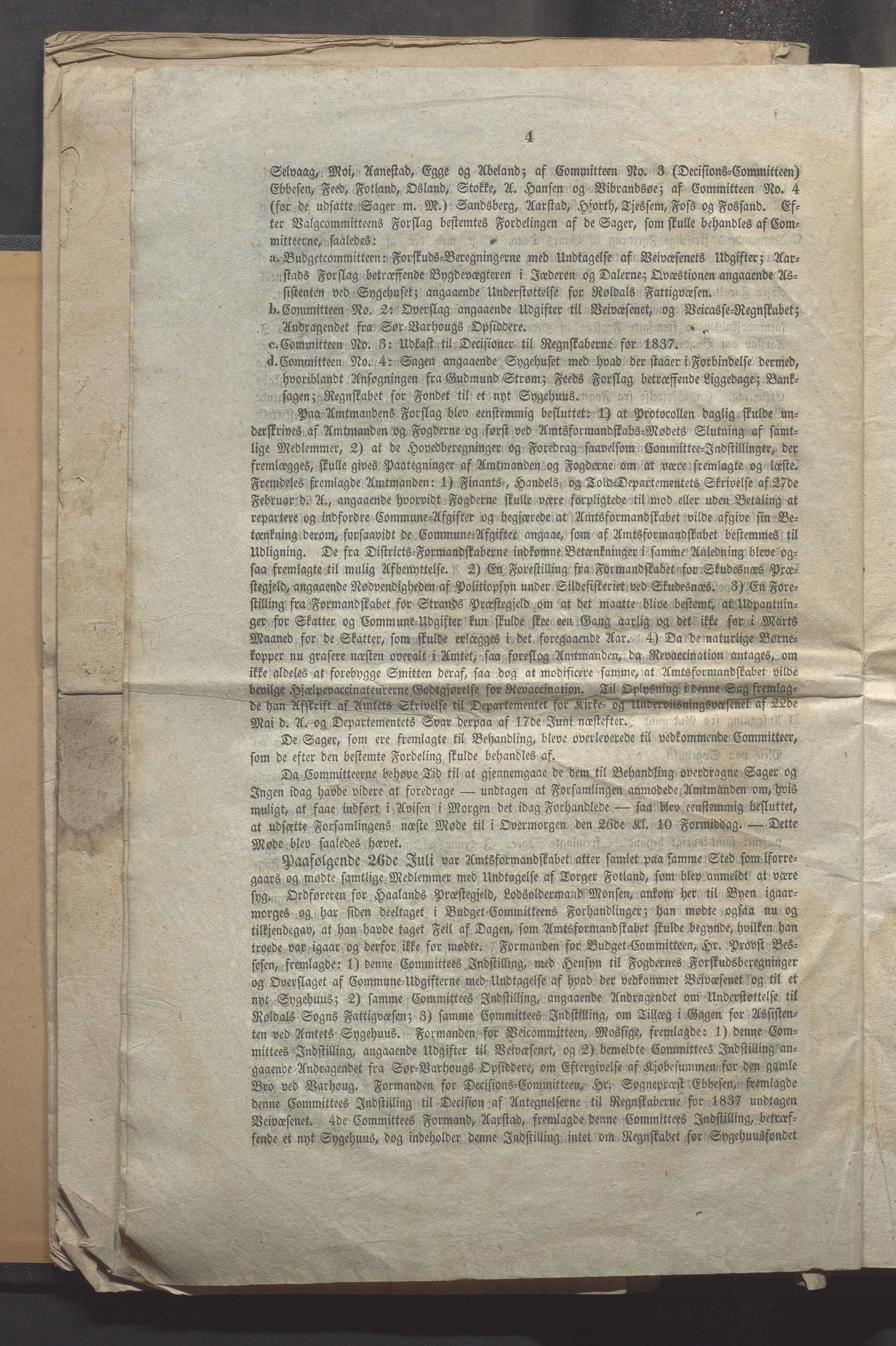 Rogaland fylkeskommune - Fylkesrådmannen , IKAR/A-900/A, 1838-1848, p. 33