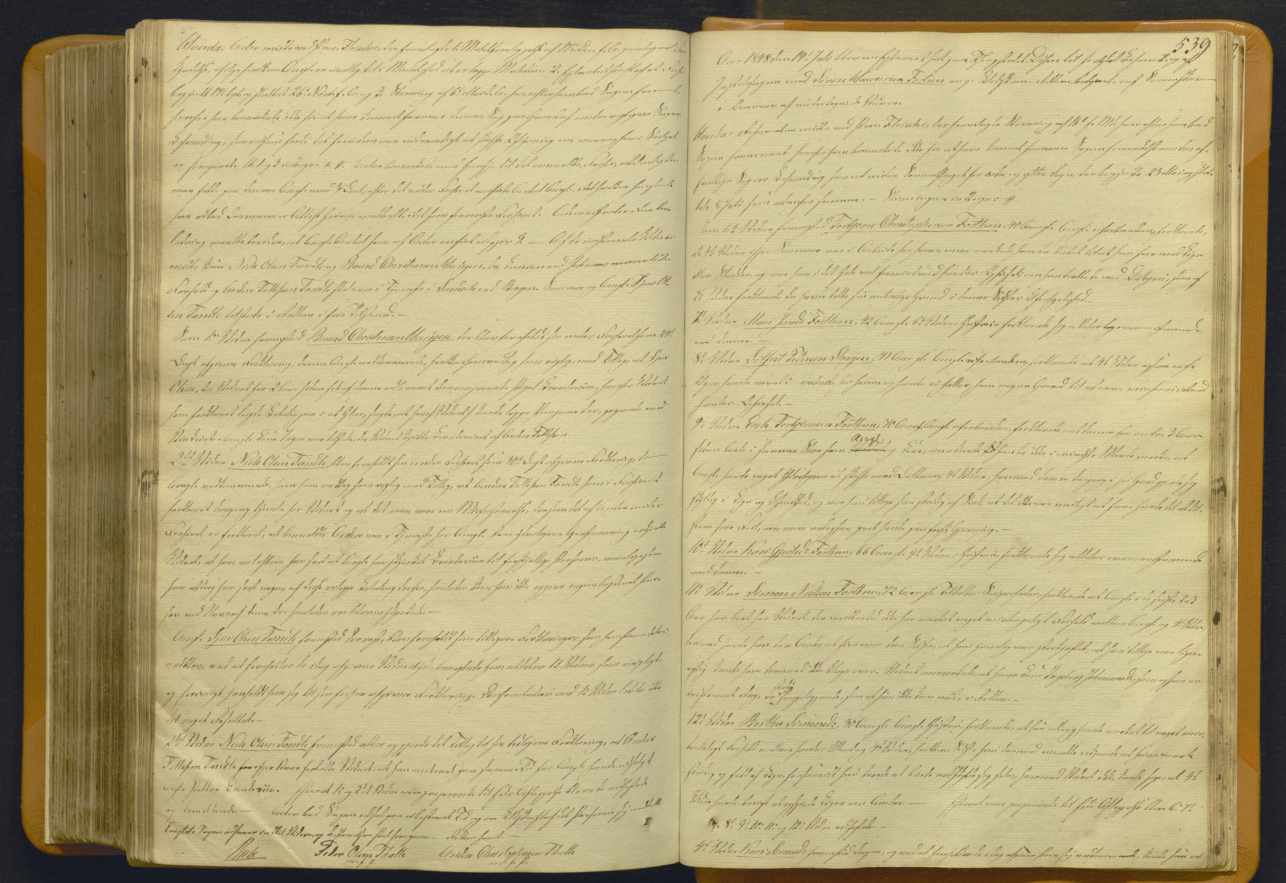 Indre Sogn tingrett, AV/SAB-A-3301/1/F/Fb/Fbc/L0007: Offentlege saker, Ba 7, 1843-1849, p. 538b-539a