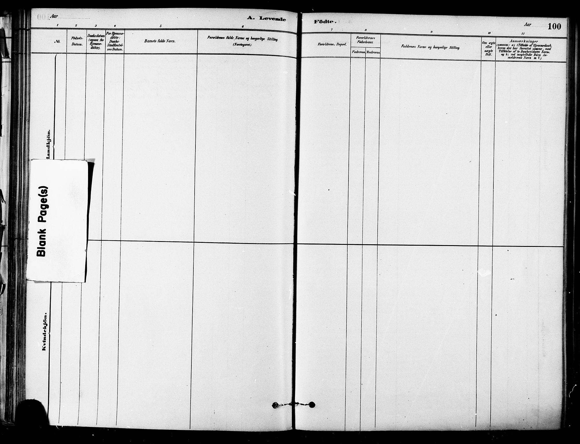 Ministerialprotokoller, klokkerbøker og fødselsregistre - Sør-Trøndelag, SAT/A-1456/657/L0707: Parish register (official) no. 657A08, 1879-1893, p. 100