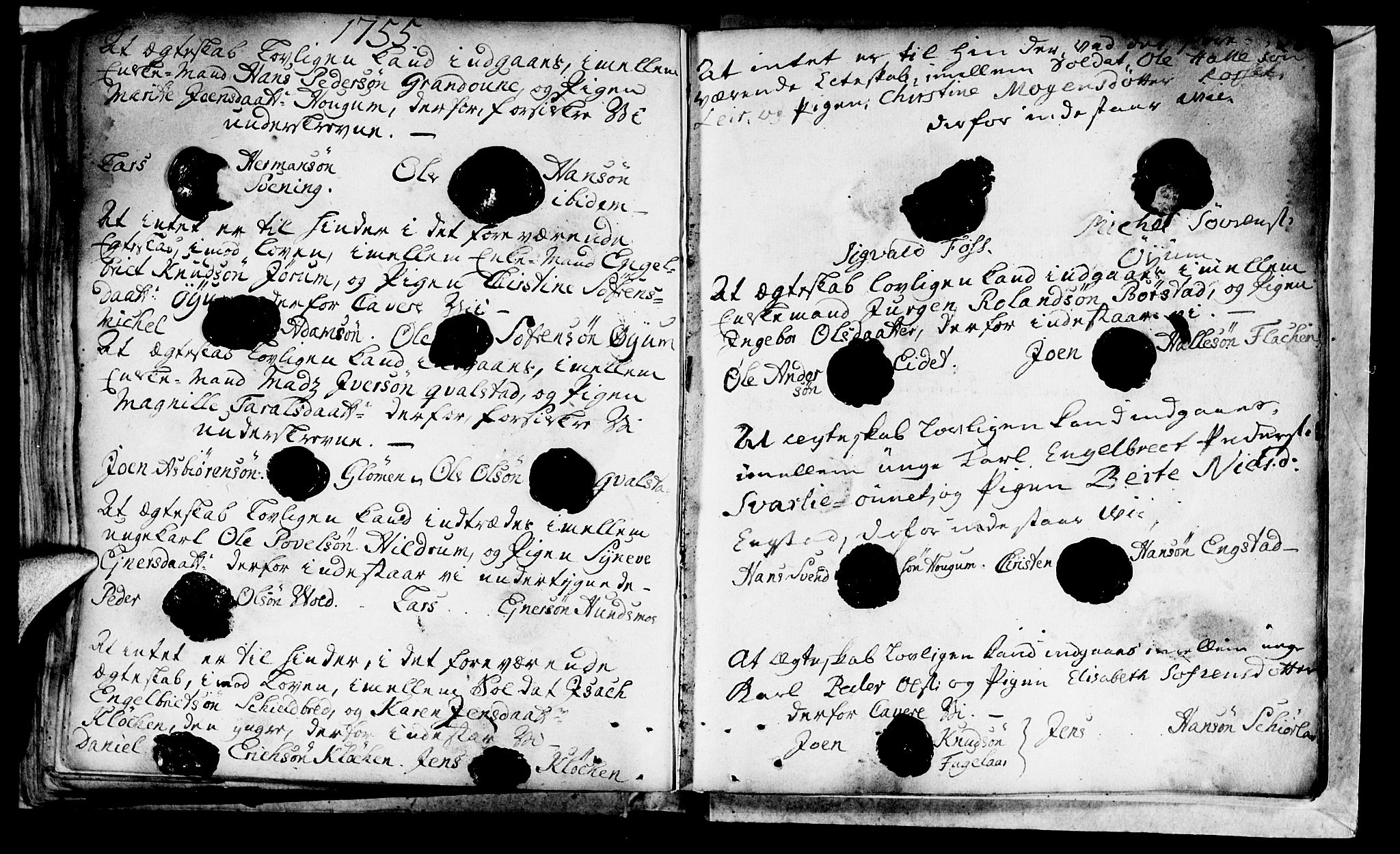 Ministerialprotokoller, klokkerbøker og fødselsregistre - Nord-Trøndelag, AV/SAT-A-1458/764/L0541: Parish register (official) no. 764A01, 1745-1758, p. 34