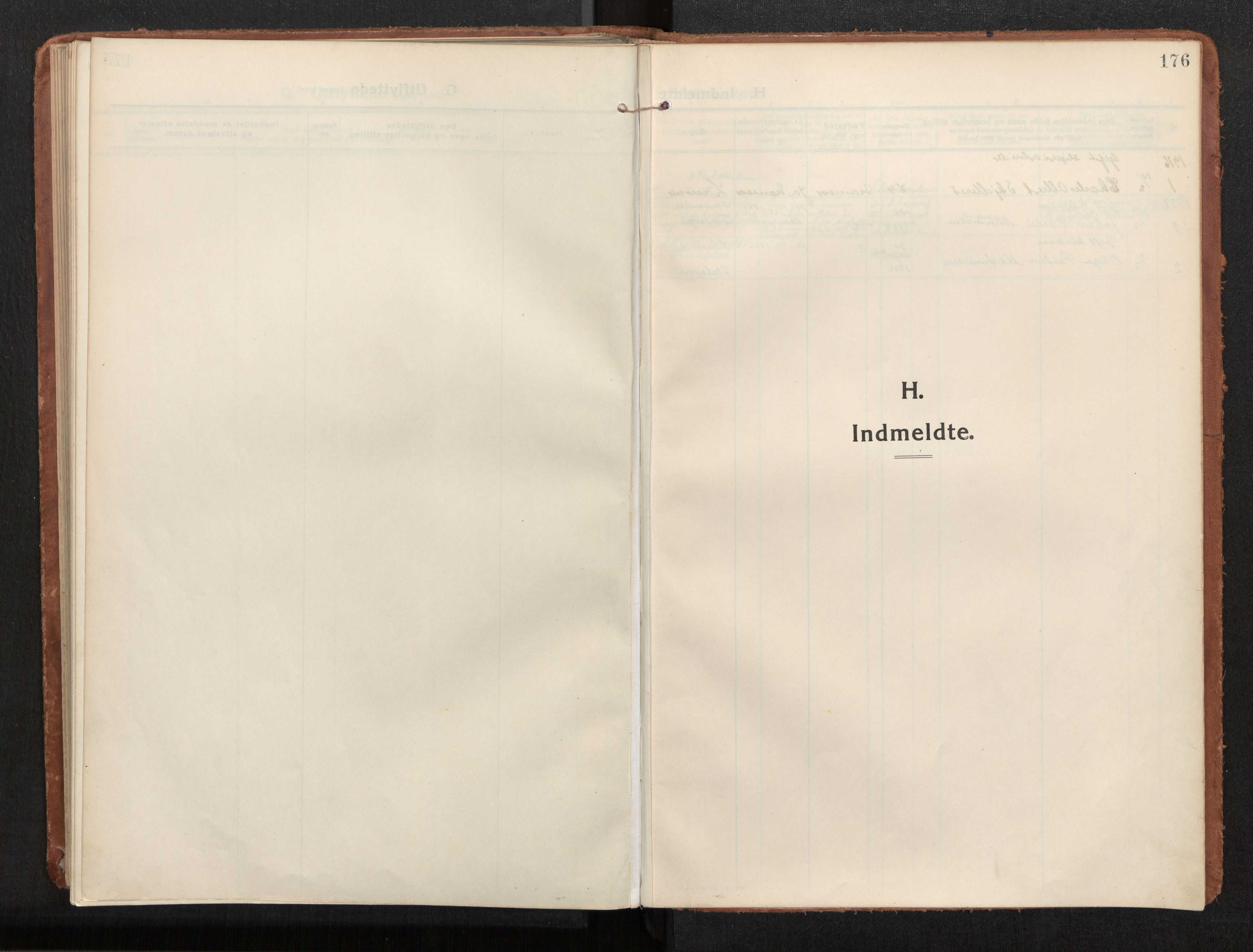 Ministerialprotokoller, klokkerbøker og fødselsregistre - Nord-Trøndelag, SAT/A-1458/772/L0604: Parish register (official) no. 772A02, 1913-1937, p. 176