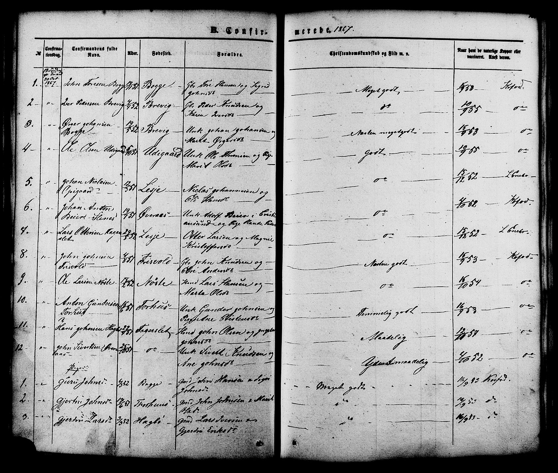 Ministerialprotokoller, klokkerbøker og fødselsregistre - Møre og Romsdal, SAT/A-1454/552/L0637: Parish register (official) no. 552A01, 1845-1879, p. 166