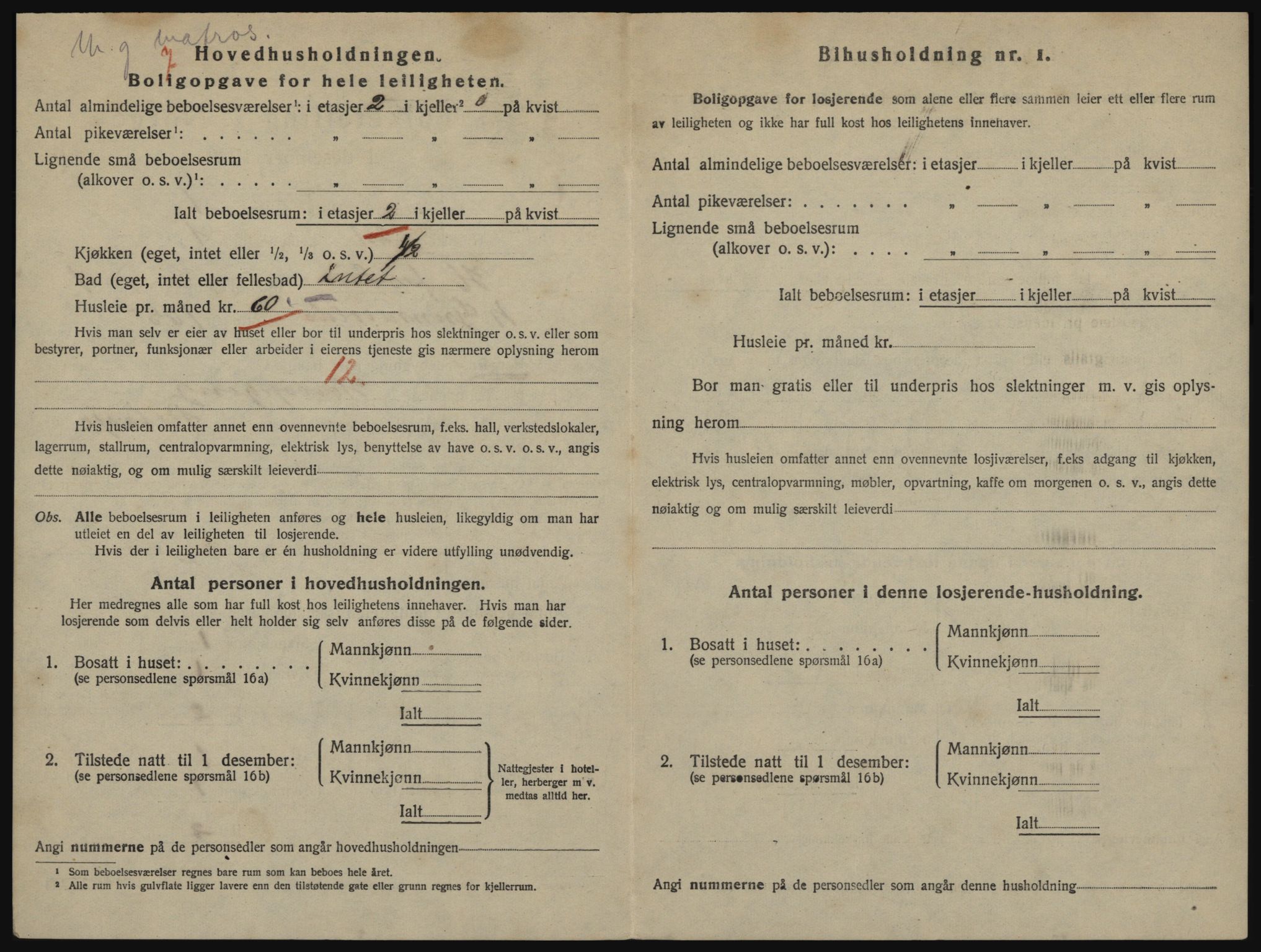 SATØ, 1920 census for Hammerfest, 1920, p. 1589