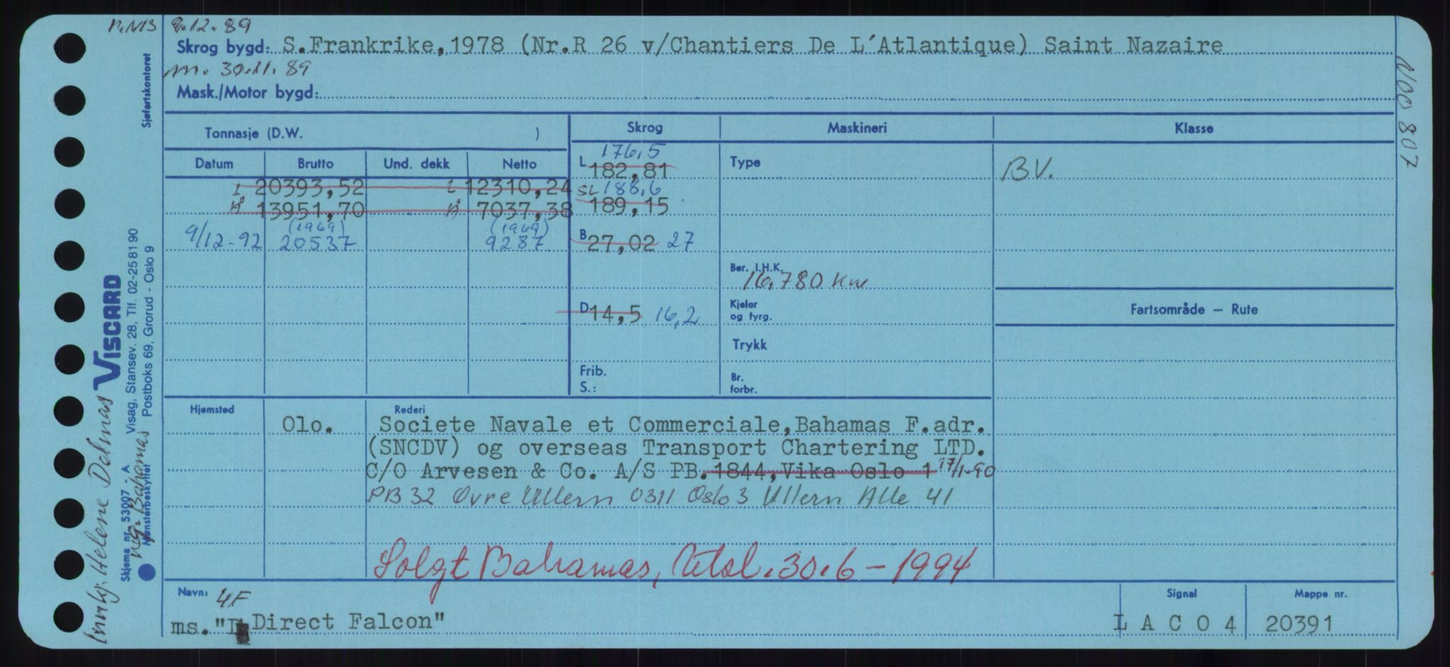 Sjøfartsdirektoratet med forløpere, Skipsmålingen, AV/RA-S-1627/H/Hd/L0008: Fartøy, C-D, p. 505