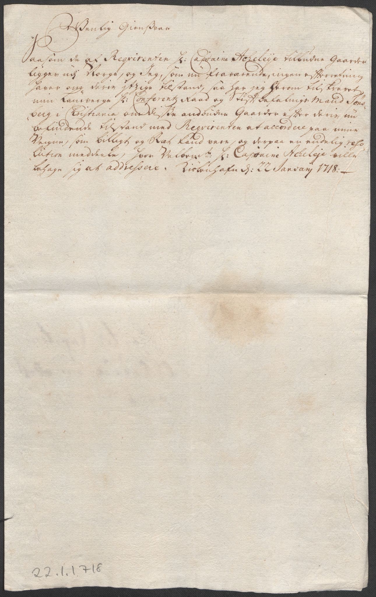 Riksarkivets diplomsamling, RA/EA-5965/F12/L0005: Pk. 7 (II), 1613-1721, p. 123